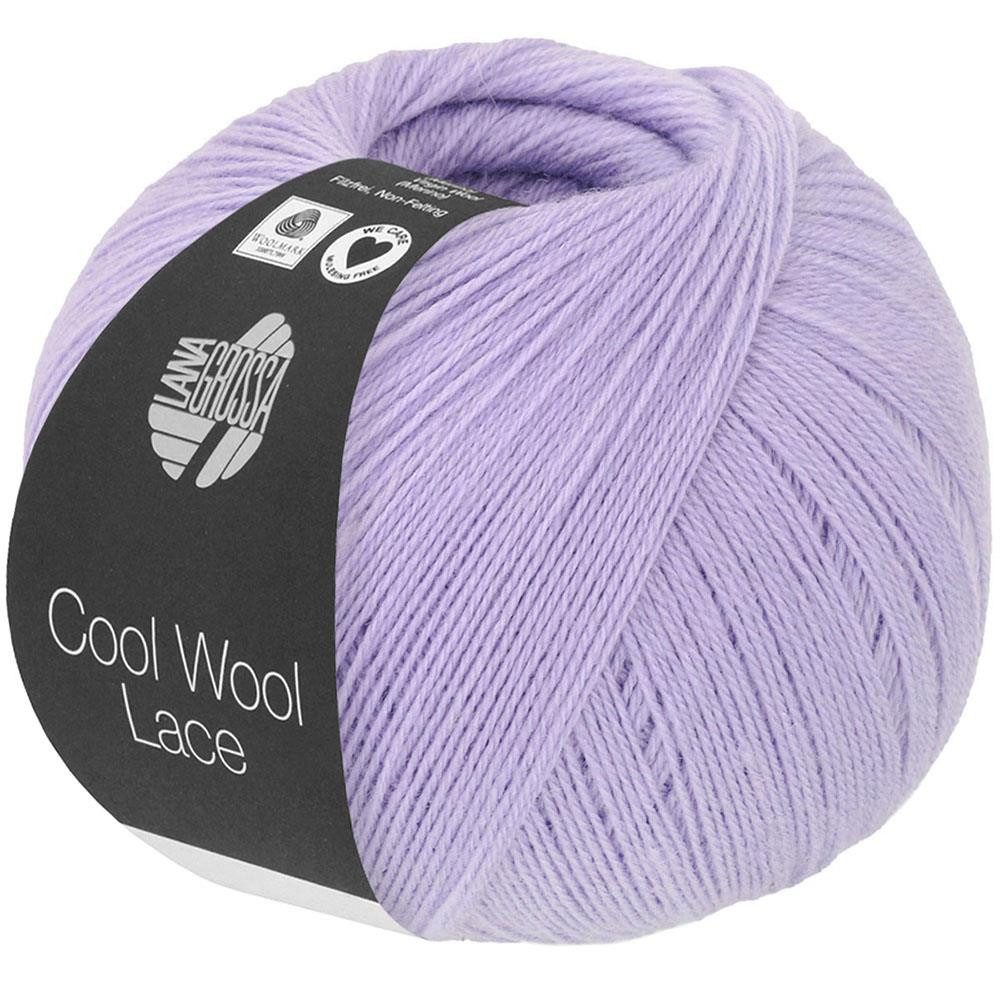 LANA GROSSA Cool Wool Lace Häkelwolle, 400 m