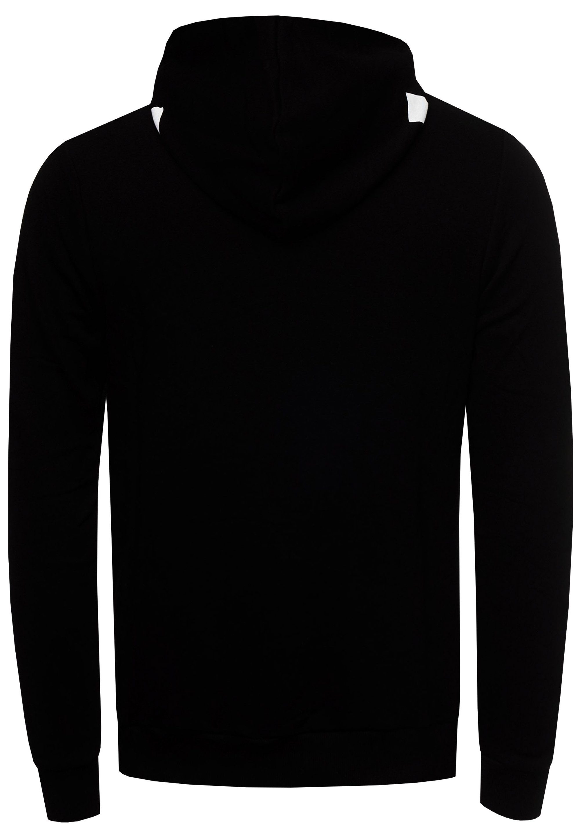 Rusty Neal Kapuzensweatshirt mit lässiger Kängurutasche