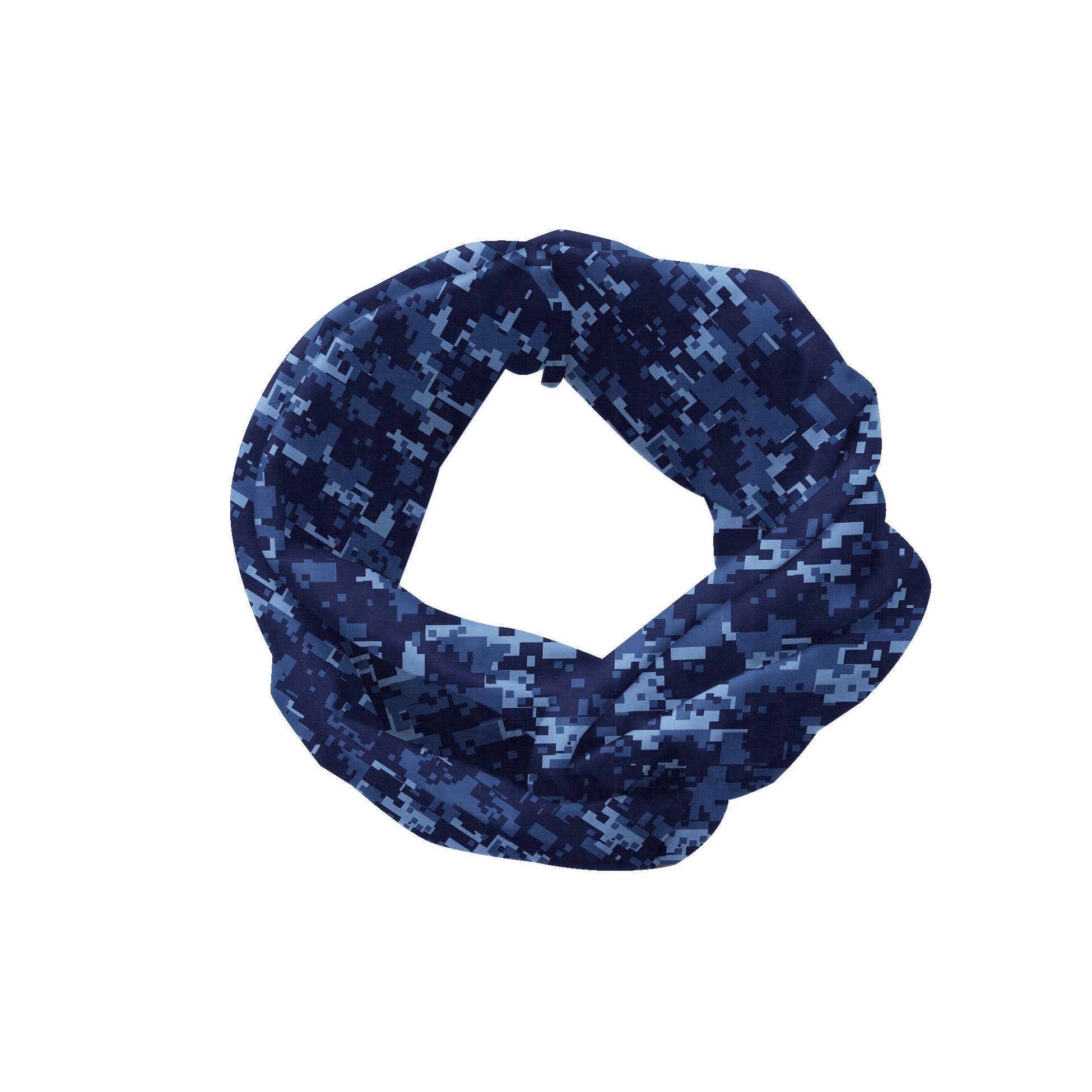 Abakuhaus Stirnband Elastisch und Angenehme Grunge alltags Camouflage accessories Blau Stil-Effekt