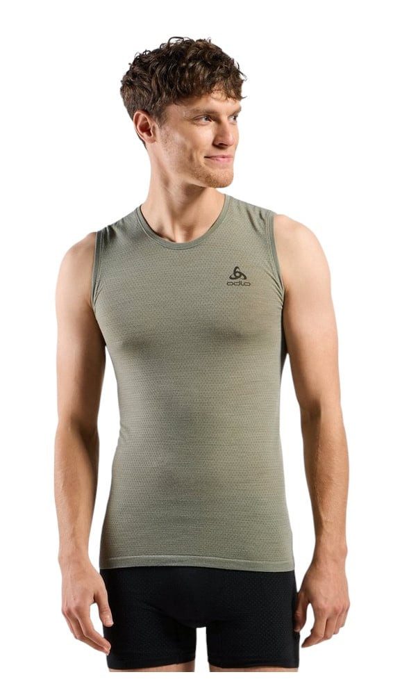 Odlo Tanktop Funktionsunterwäsche Singlet Merino Performance 140 Seamless
