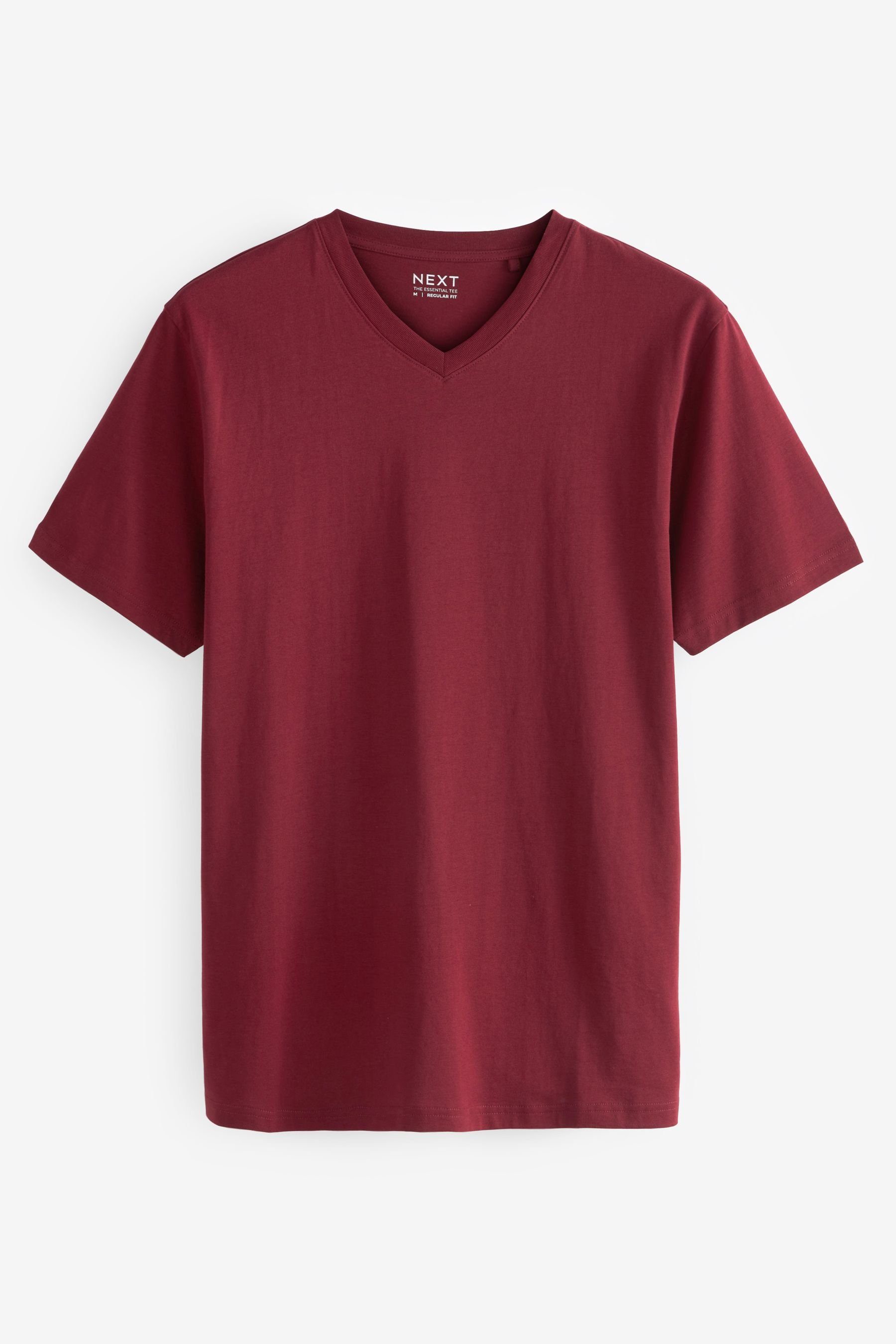 Next T-Shirt Essential T-Shirt mit V-Ausschnitt günstig online kaufen