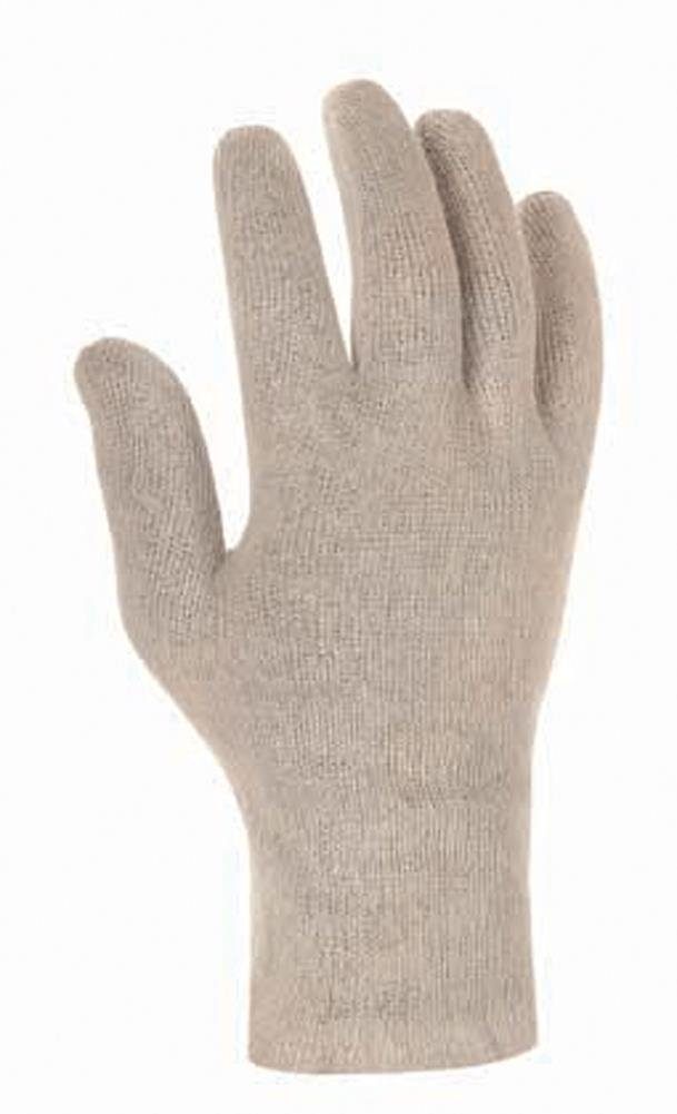 ALLEGRA Montage-Handschuhe Innenhandschuhe XL (beige) Baumwolle Gr
