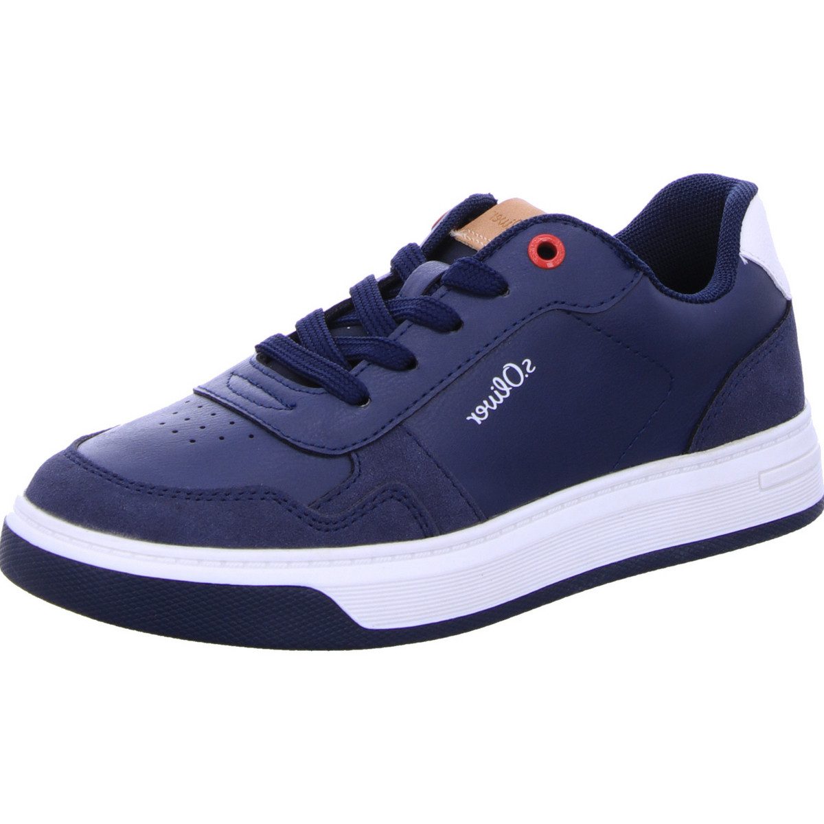 s.Oliver Sneaker für Jungen in blau Schnürschuh (1-tlg)