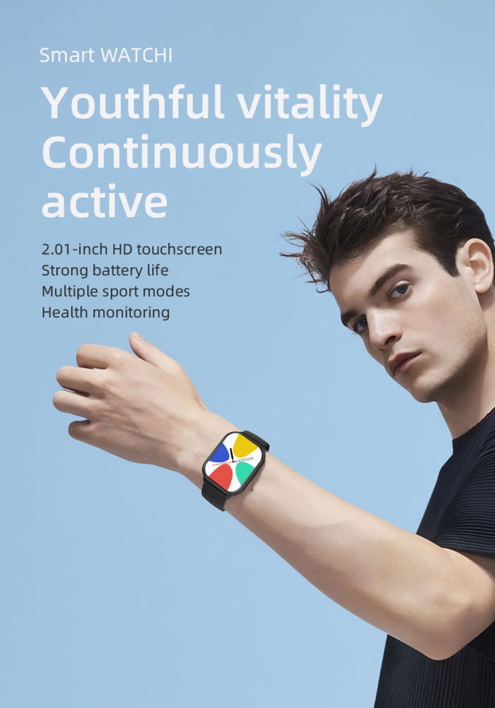 Zevelora Herren's und Damen's IP68 Wasserdicht Fitness-Tracker Telefonfunktion Smartwatch (5,1 cm/2,01 Zoll, Android/iOS), mit austauschbarem weichem Mesharmband, mit Herzfrequenzsensor, GPS, Schrittzähler & Bluetooth 5.2