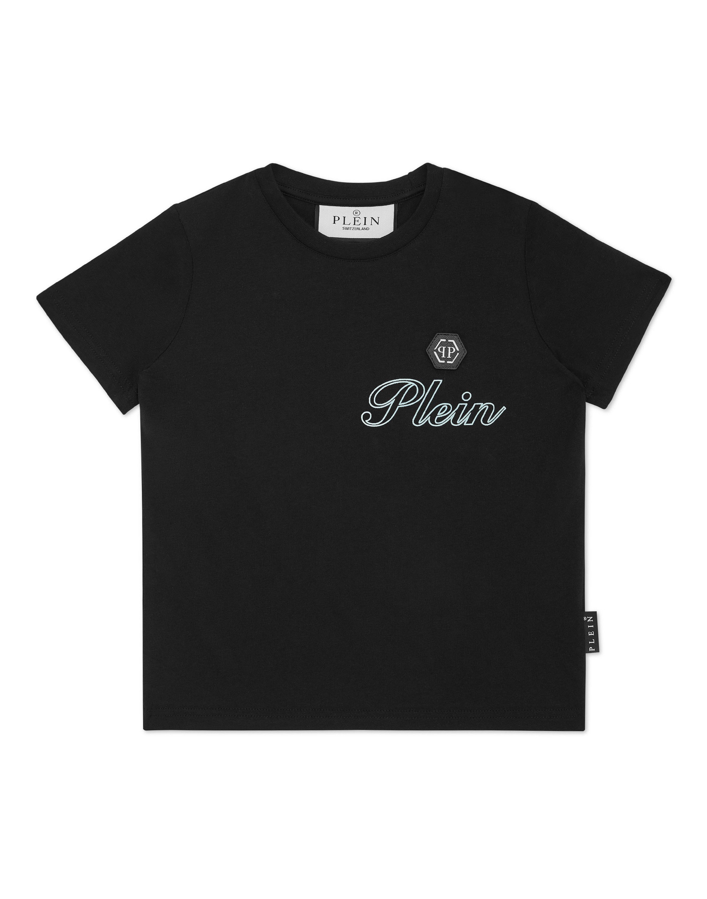 PHILIPP PLEIN T-Shirt T-Shirt Rundhalsausschnitt Ss