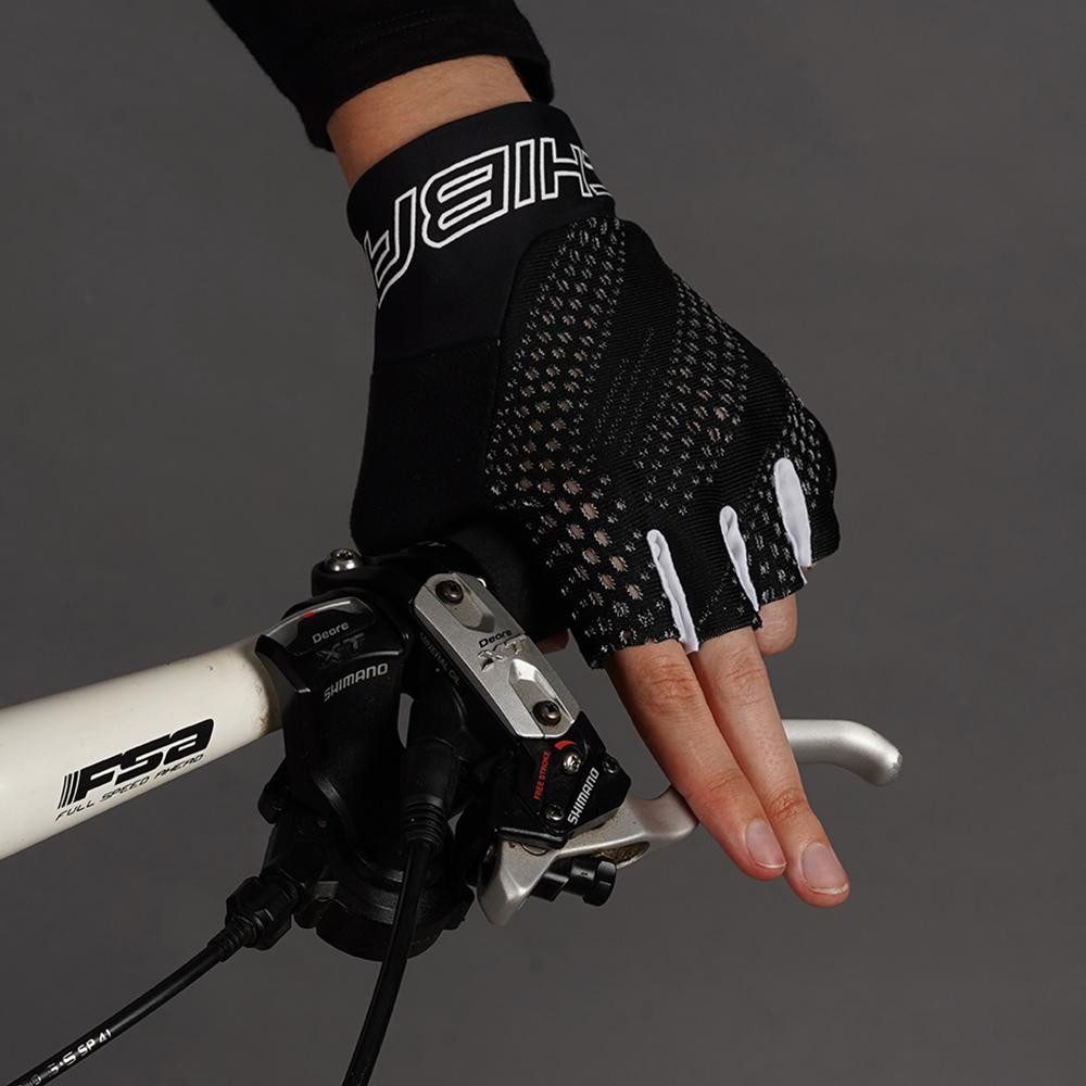 Chiba Fahrradjacke Chiba Handschuhe Ergo schwarz weiß Gr XXL/11