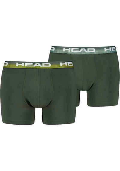 Head Боксерські чоловічі труси, боксерки HEAD PRINTED ELASTIC BOXER 2P