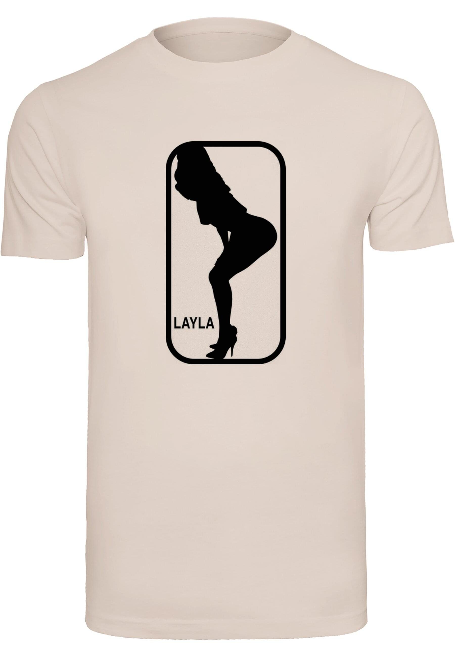 Merchcode Layla T-Shirt pinkmarshmallow Dance (1-tlg) Herren T-Shirt