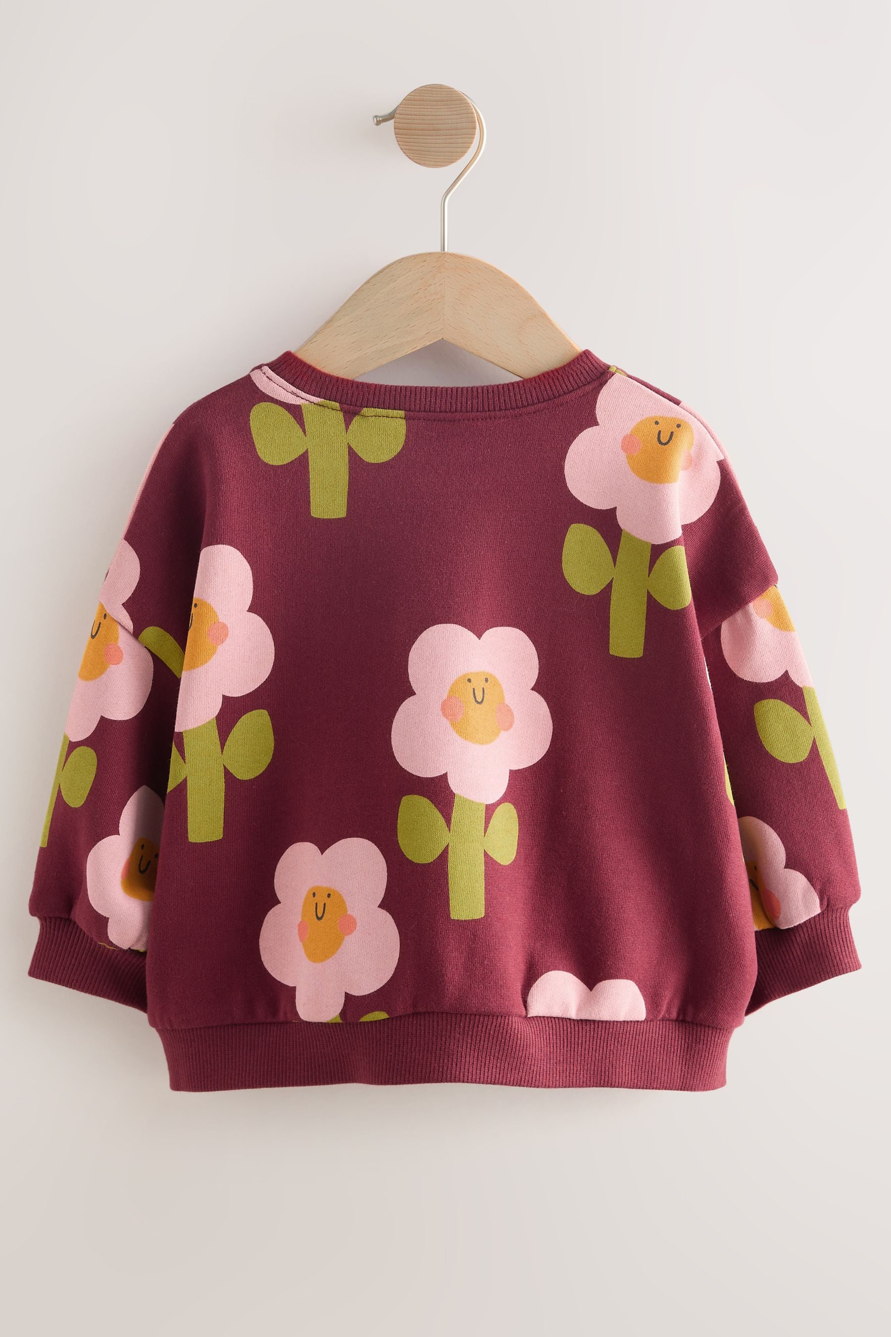 Next Sweater Sweatshirt mit Rundhalsausschnitt (1-tlg) günstig online kaufen