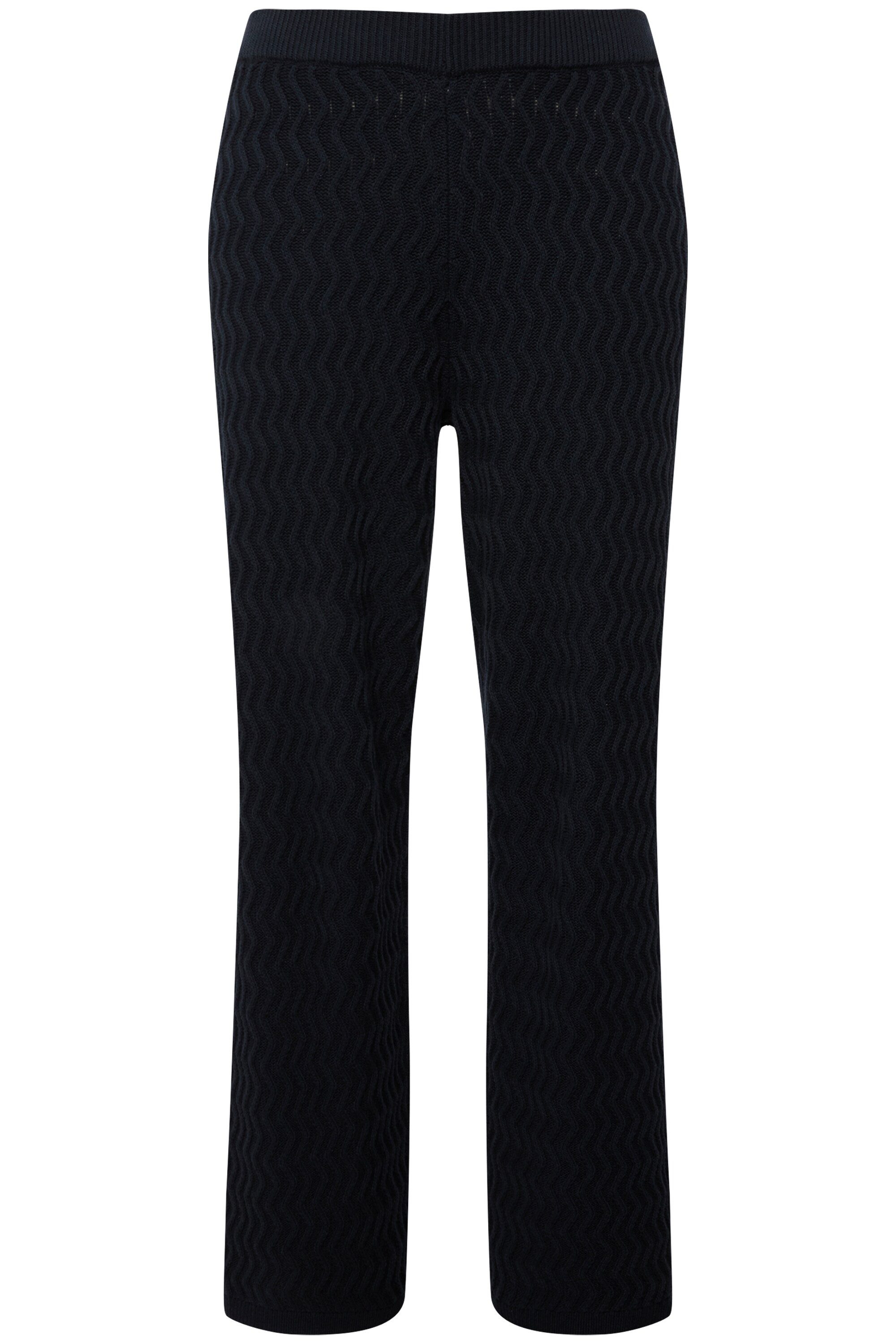 Ulla Popken Schlupfhose Strickhose Rose gerades günstig online kaufen