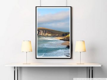 Sinus Art Poster 60x90cm Landschaftsfotografie Poster Keem Beach auf Achill Island