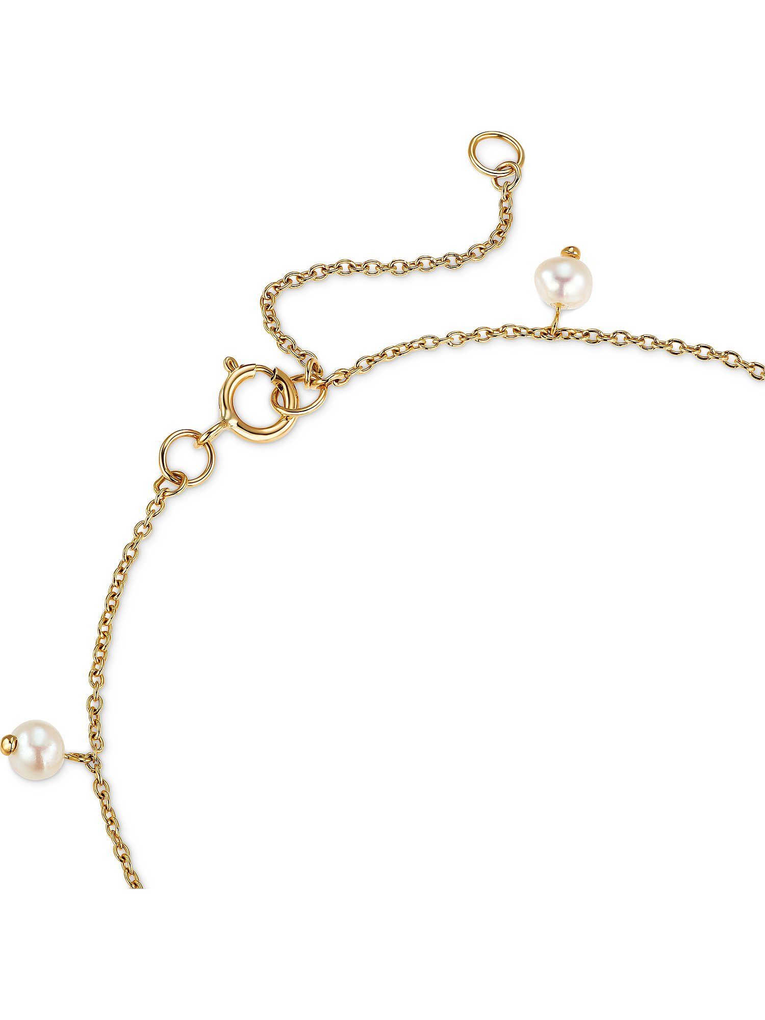 CHRIST Goldarmband CHRIST Damen-Armband 375er Gelbgold Süßwasserperle
