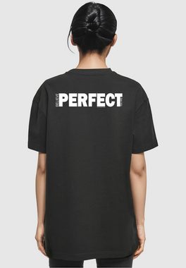 Merchcode T-Shirt Merchcode Damen Ladies Believe Front Oversized Boyfriend Tee (1-tlg)