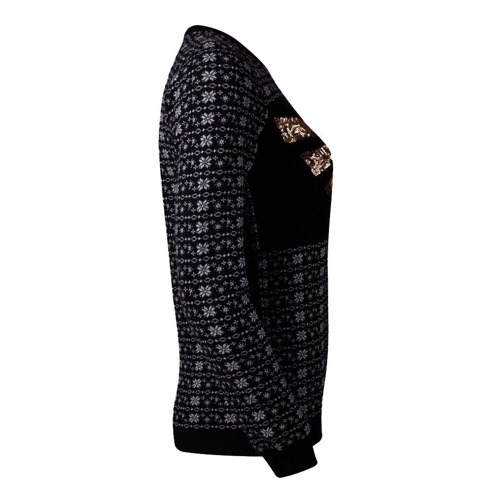 DIFUZED Strickpullover Hyrule Logo schwarz - Zelda