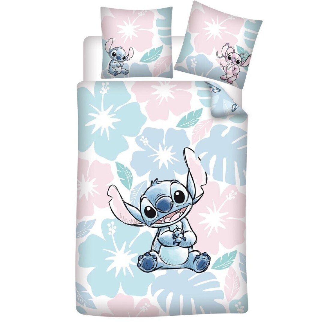 Disney Bettwäsche Disney Stitch Angel Kinder Bettwäsche 2tlg. Set 135-140x2 günstig online kaufen