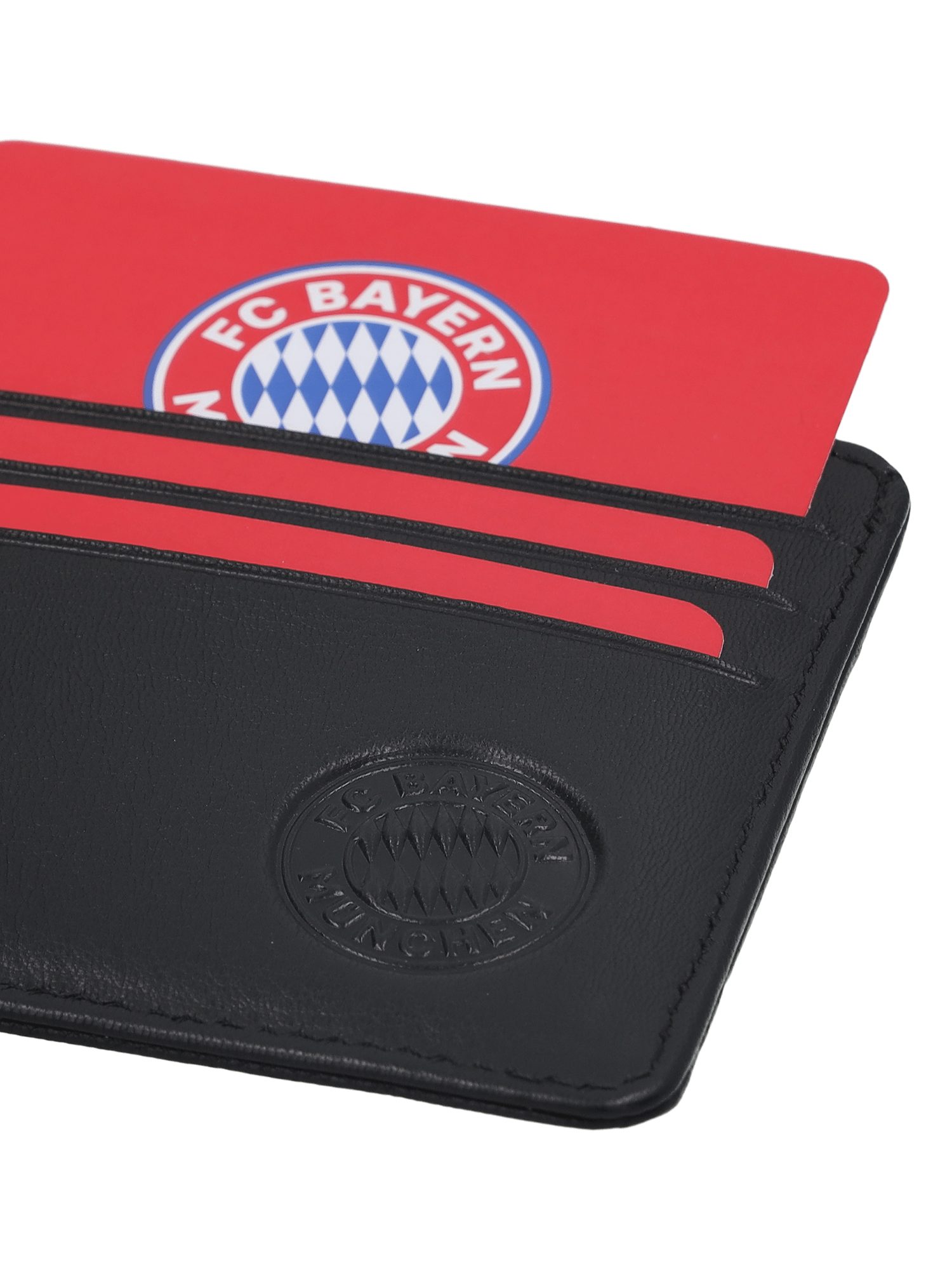 FC Bayern München Geldbörse FC Bayern München I Kreditkartenhalter I Kartenetui I Leder I Schwarz