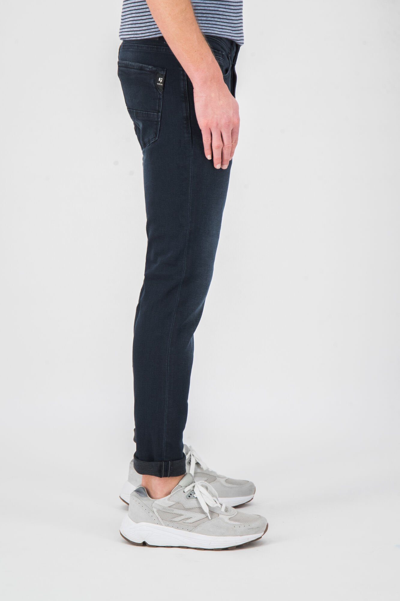 GARCIA JEANS 5-Pocket-Jeans GARCIA SAVIO grey dark used 630.3880 - Motion Denim