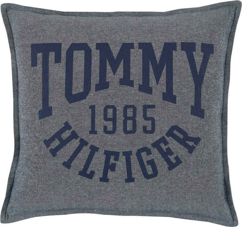 Kissenhülle »Denim Attitude«, Tommy Hilfiger (1 Stück), in Jeans-Optik