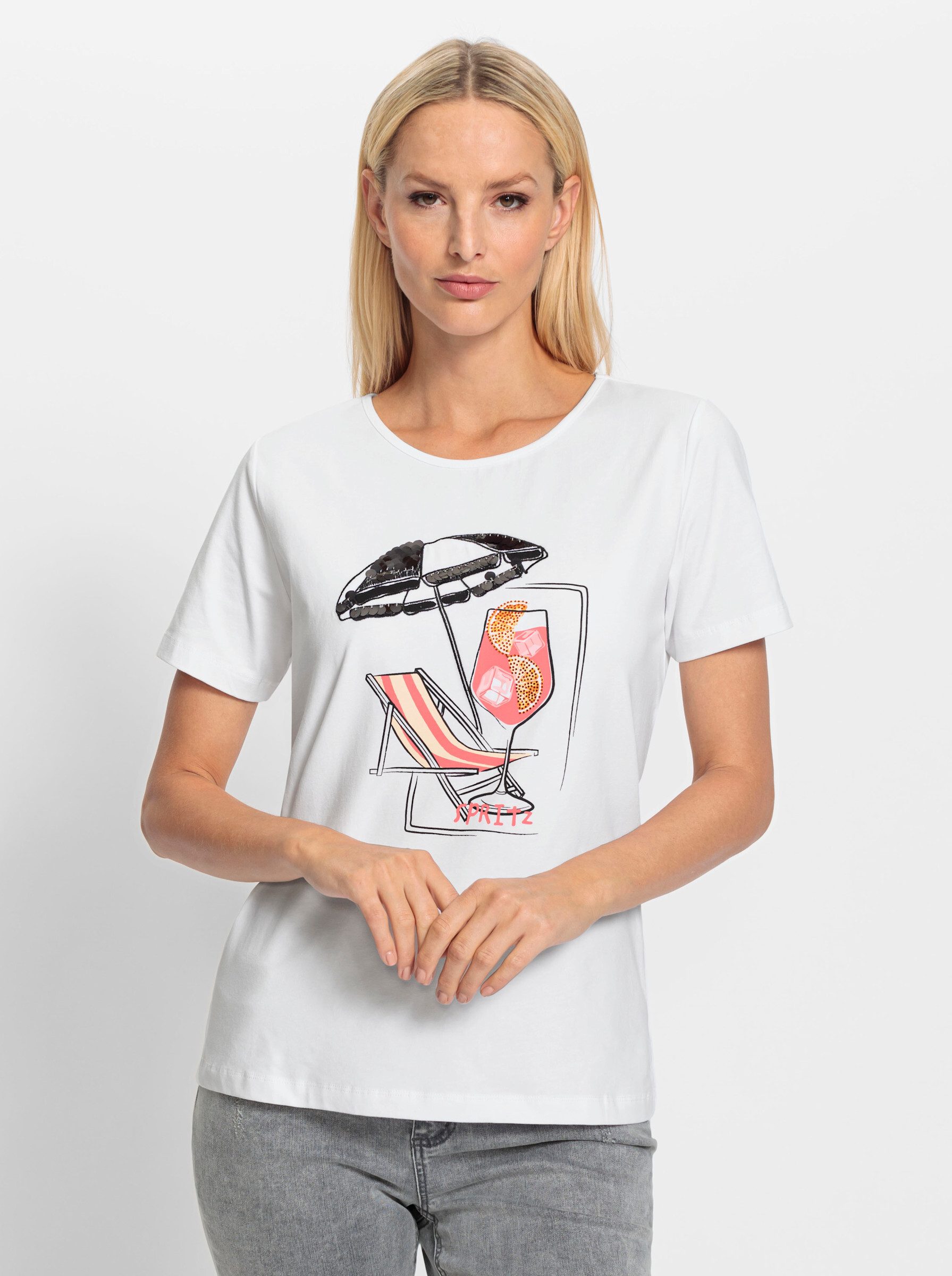 heine T-Shirt Kurzarmshirt günstig online kaufen