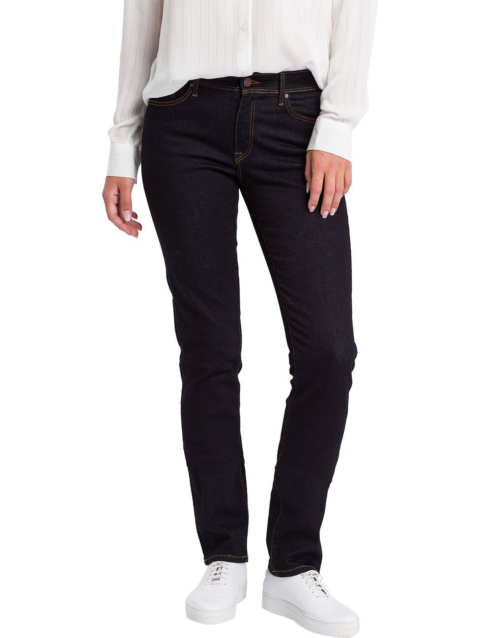 Jeanshose Slim-fit-Jeans CROSS mit Stretch Anya JEANS®