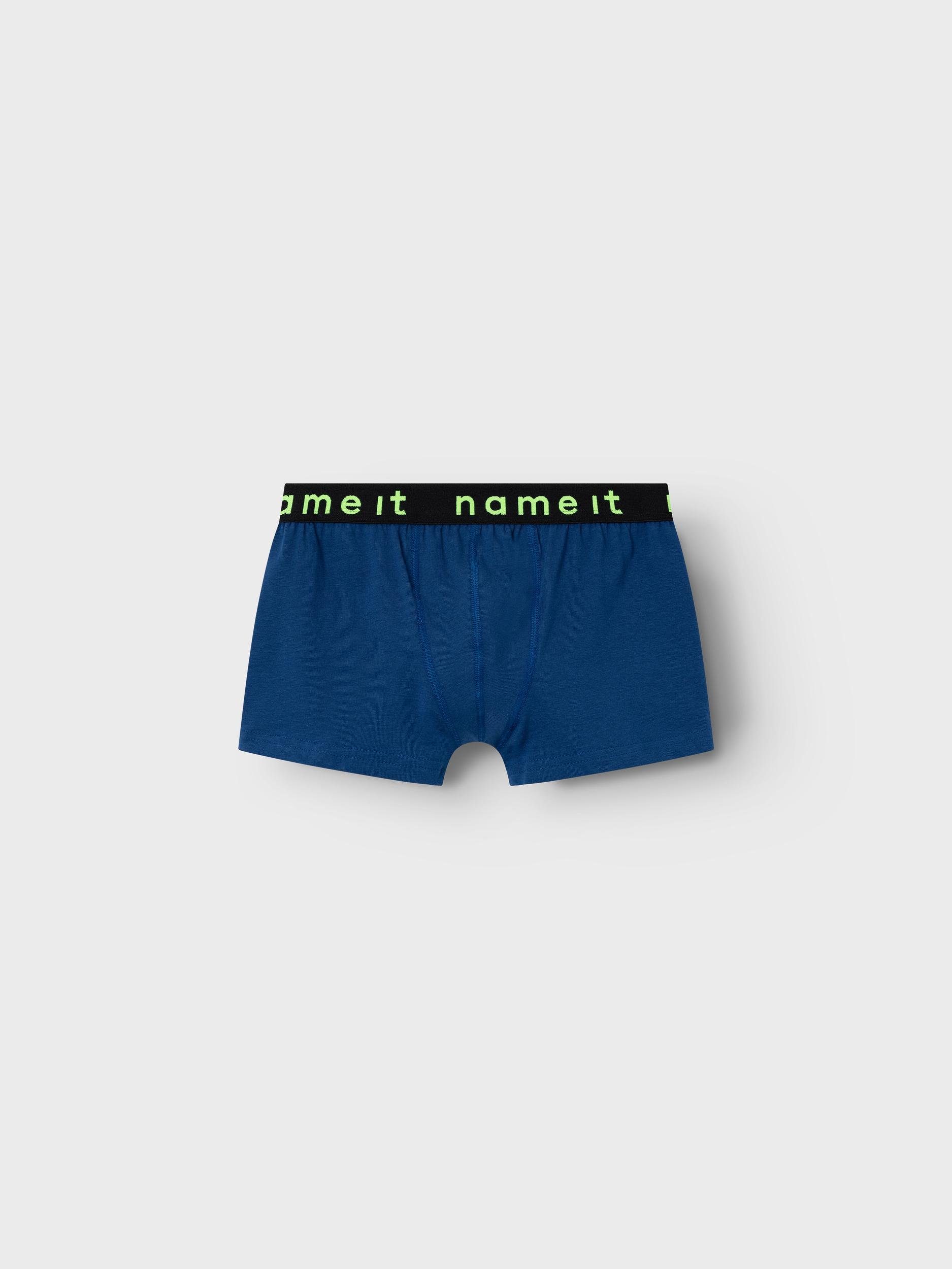 Name It Boxershorts NKMBOXER NOOS Peony 2P SOLID (Packung, 2-St) Navy