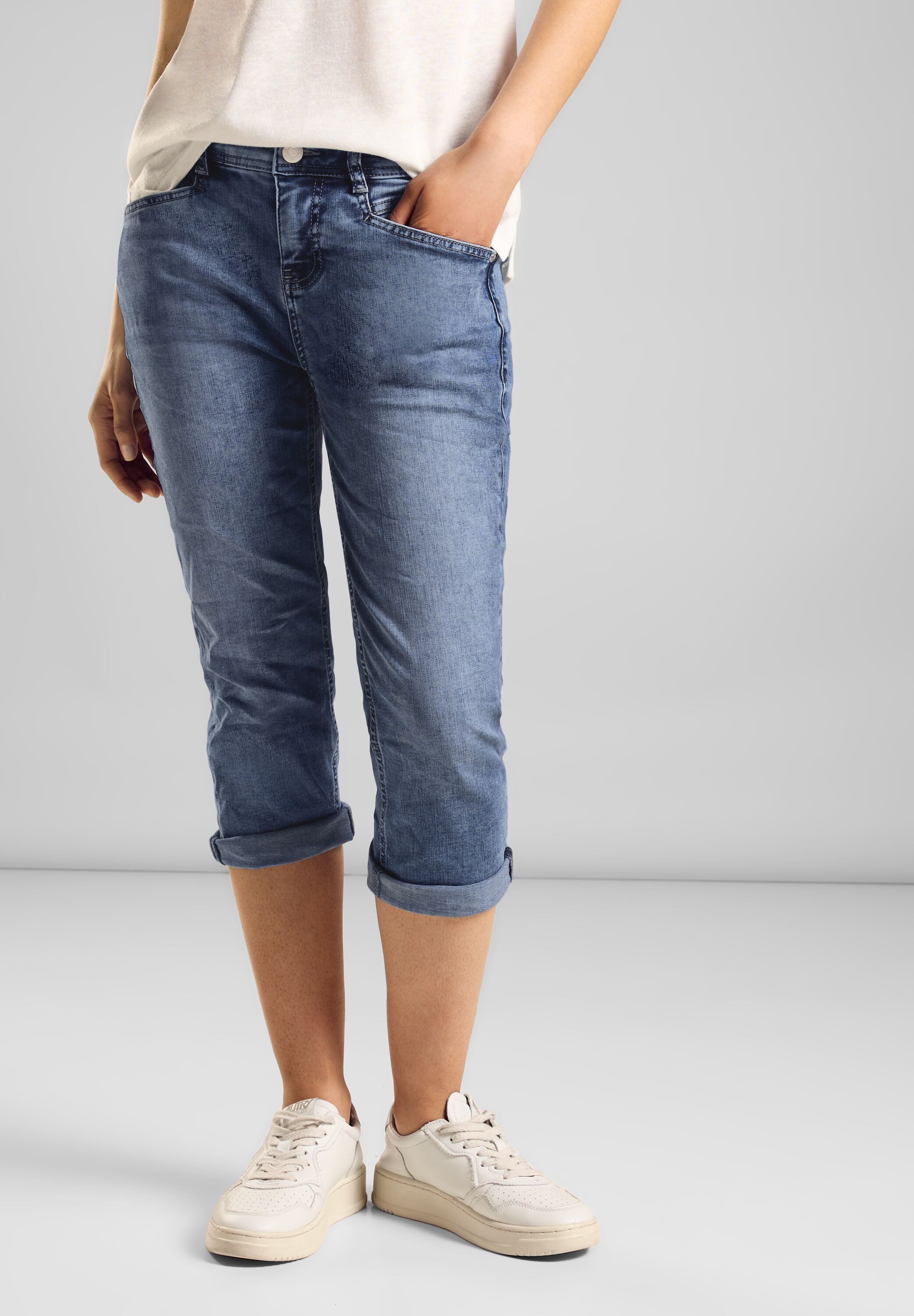 STREET ONE 3/4-Jeans JANE mit Stretchanteil