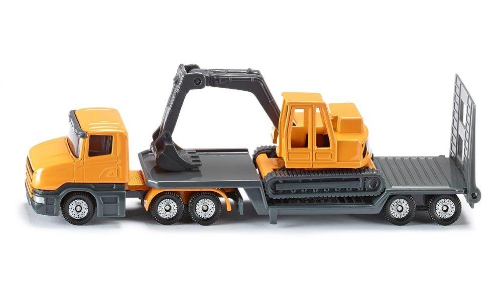 Modellauto Tieflader+Bagger