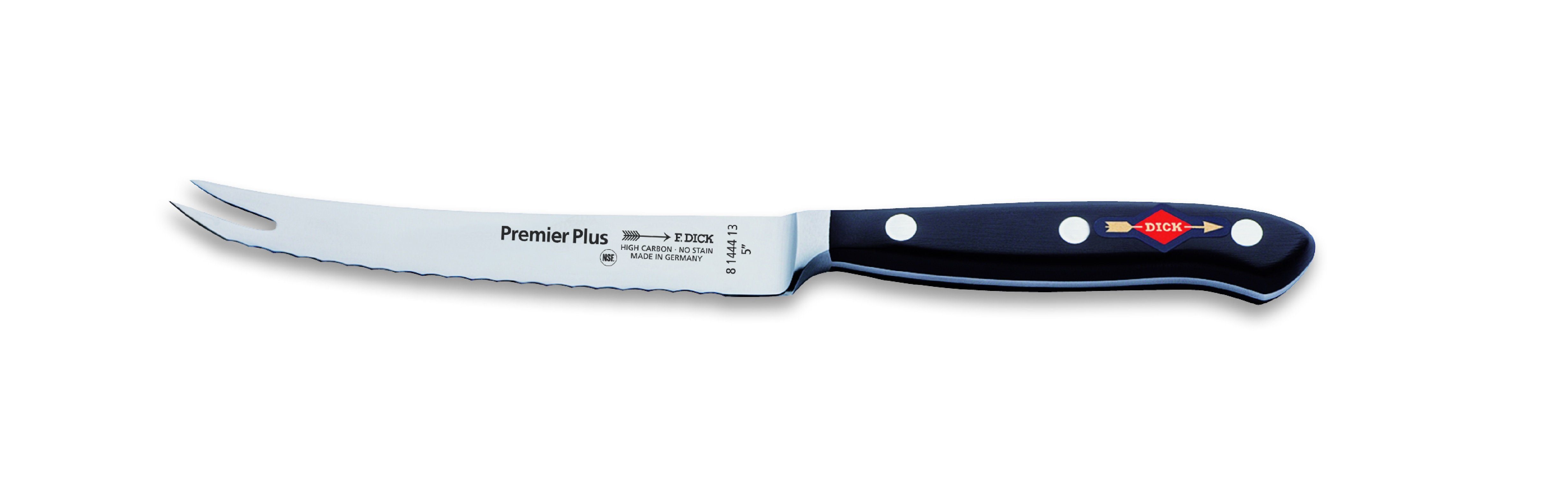 Kochmesser Dick Tomatenmesser Messer m. Wellenschiff 13 cm Premier Plus 8144413