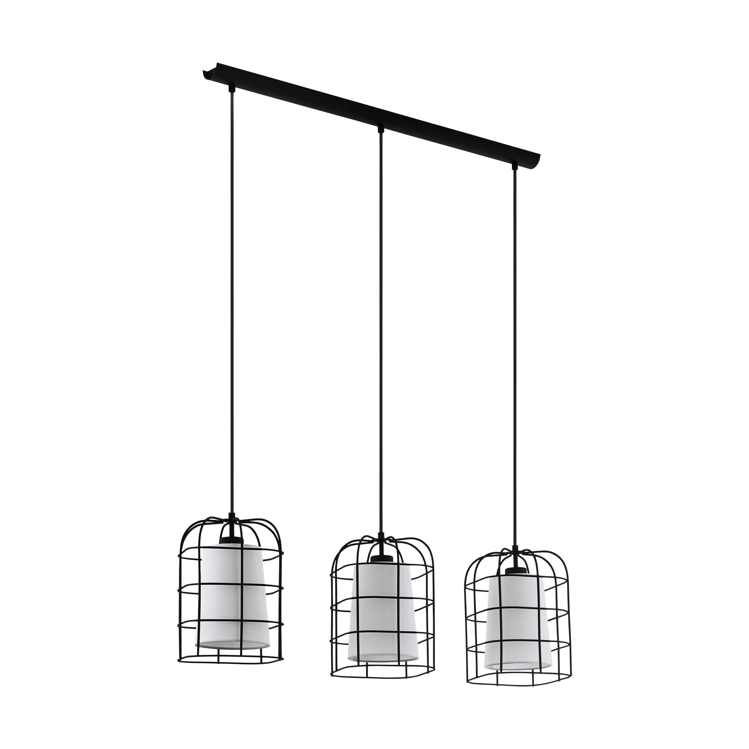 EGLO LED-Hängeleuchte Bittams, Leuchtmittel exklusive, Hängelampe, Hängeleuchte, Esstischlampe, Wohnzimmerlampe, E27