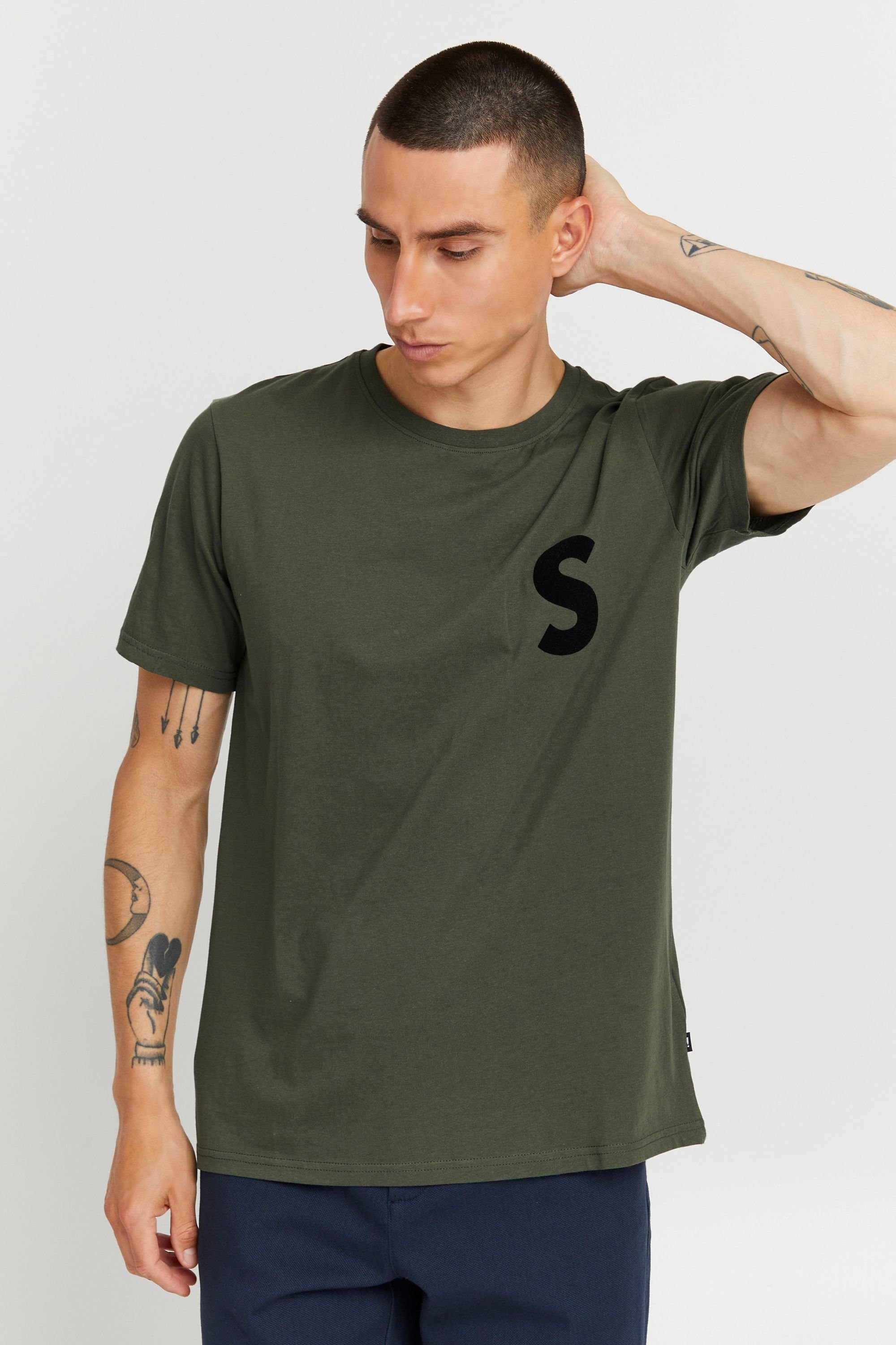 !Solid T-Shirt SDCarchie SS4 21107225 Thyme (190309)