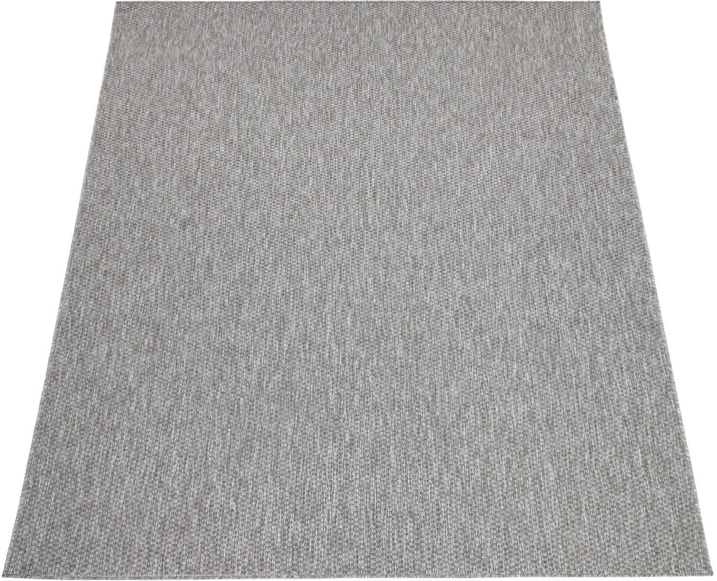 Teppich Venedig, geeignet Sisal- UV-beständig, mm, 4 Outdoor rechteckig, Höhe: affaire, Optik, meliert, Home Flachgewebe