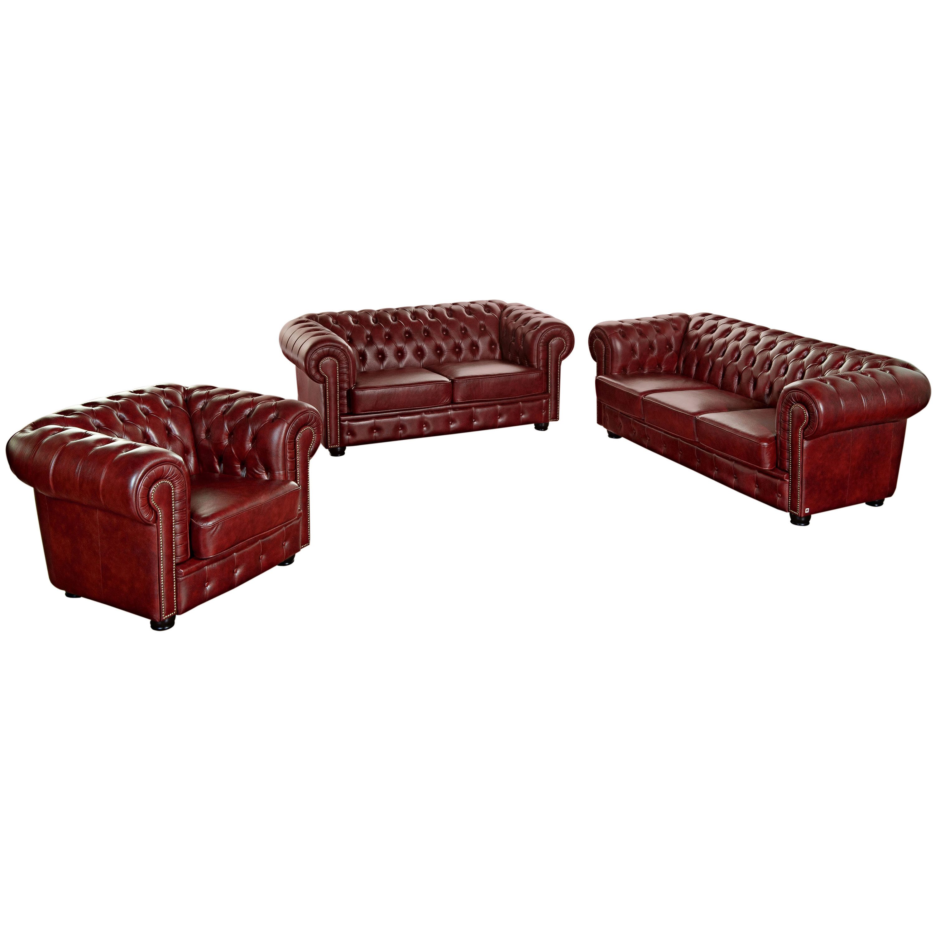 Max Winzer® Chesterfield-Sofa Norwin, Sessel