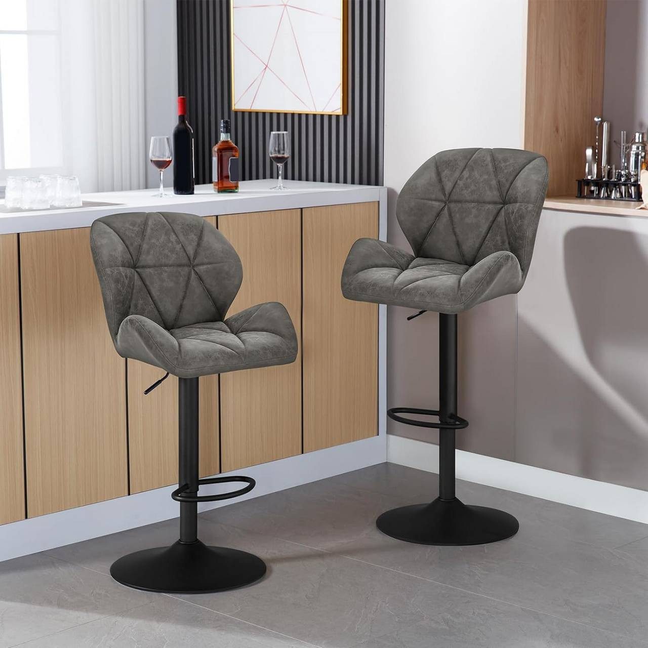 Woltu Barhocker (2 St), Barstuhl Bistrostuhl, günstig online kaufen