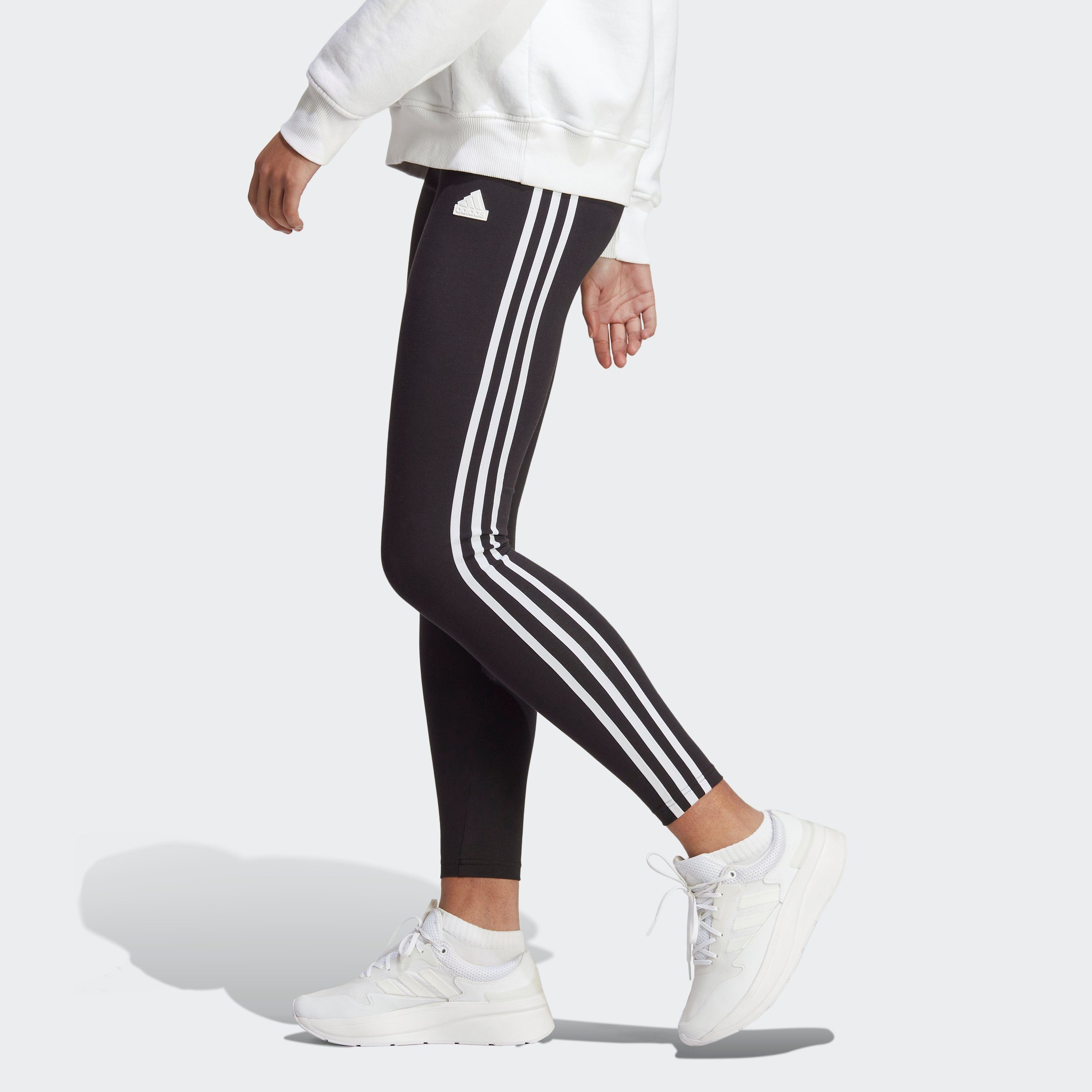 adidas Sportswear Leggings 3-STREIFEN (1-tlg) Black FUTURE ICONS