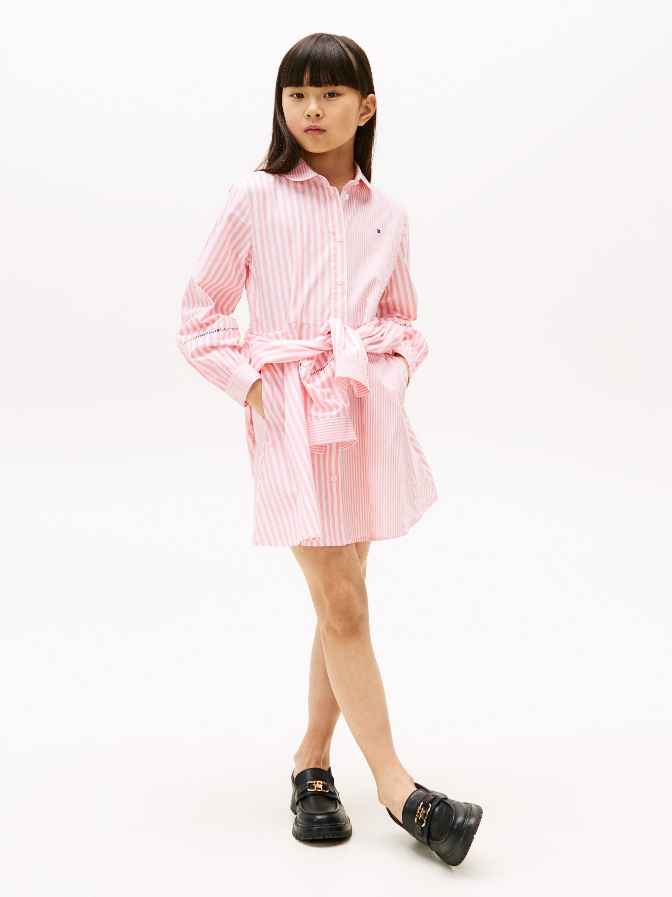 Tommy Hilfiger Blusenkleid STRIPED SHIRT DRESS günstig online kaufen