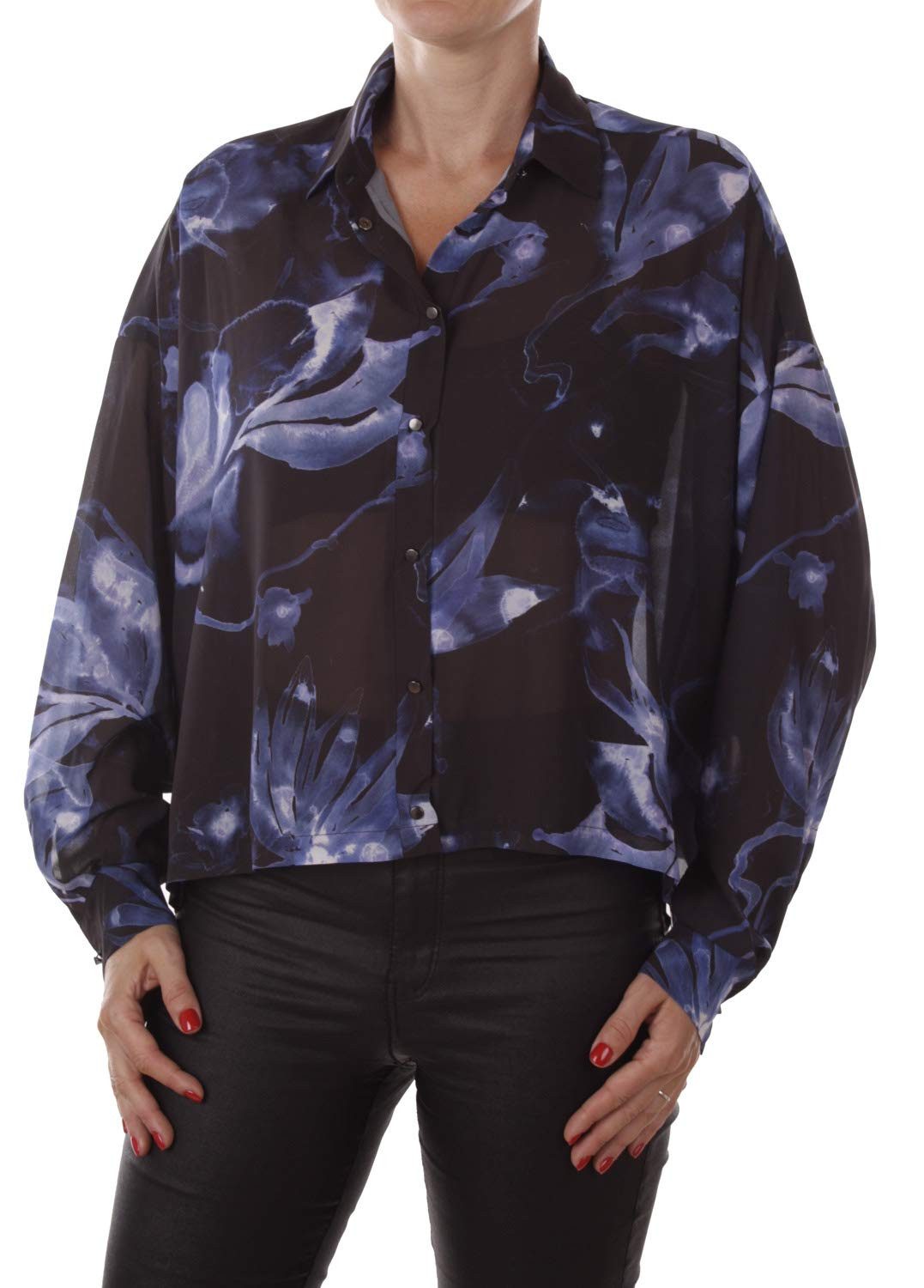 Chiffonbluse Diesel C-Play Camicia Damen Bluse Chiffon