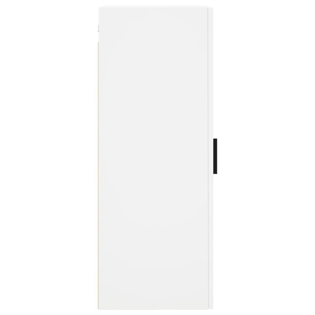 vidaXL Sideboard Wandschrank 34,5x34x90 Weiß St) cm (1