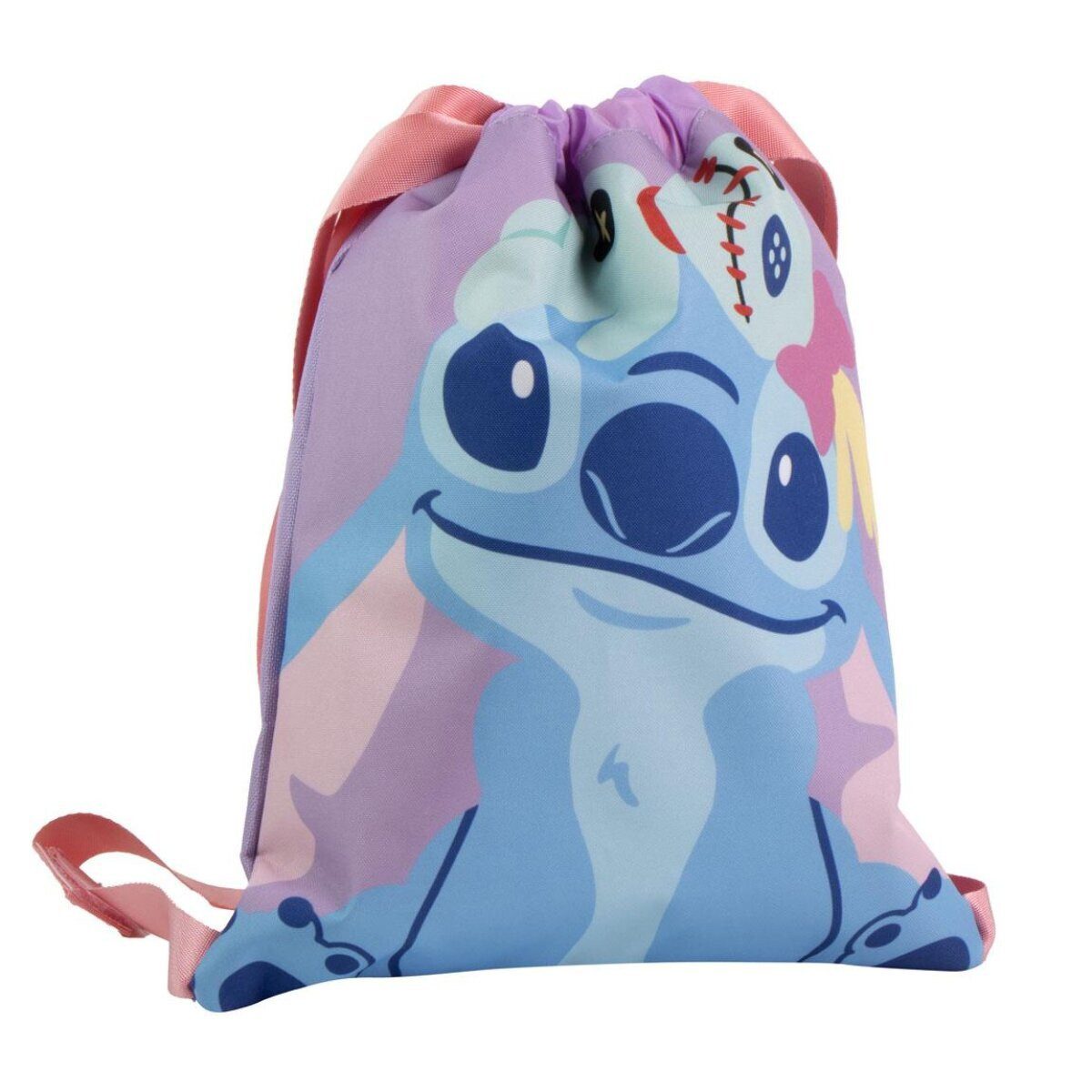 Kinderrucksack Lilo & Stitch Leichter Sportbeutel 40x32cm Turnbeutel für Kinder