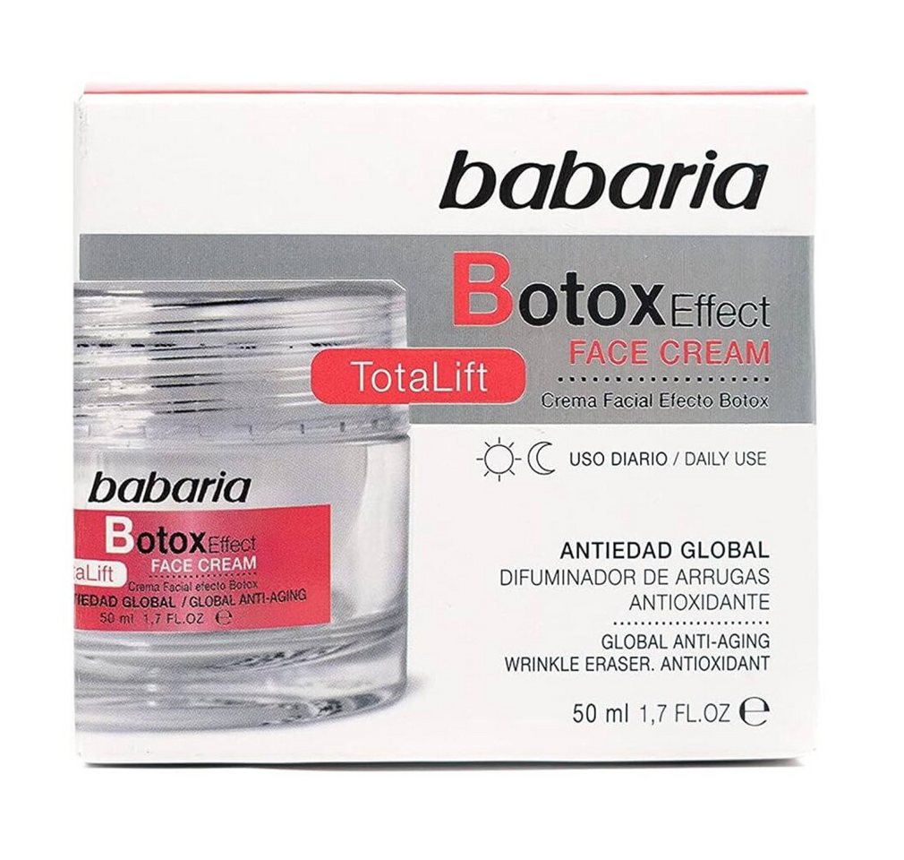 babaria Tagescreme Babaria Botox Effect Crema Facial Totalift