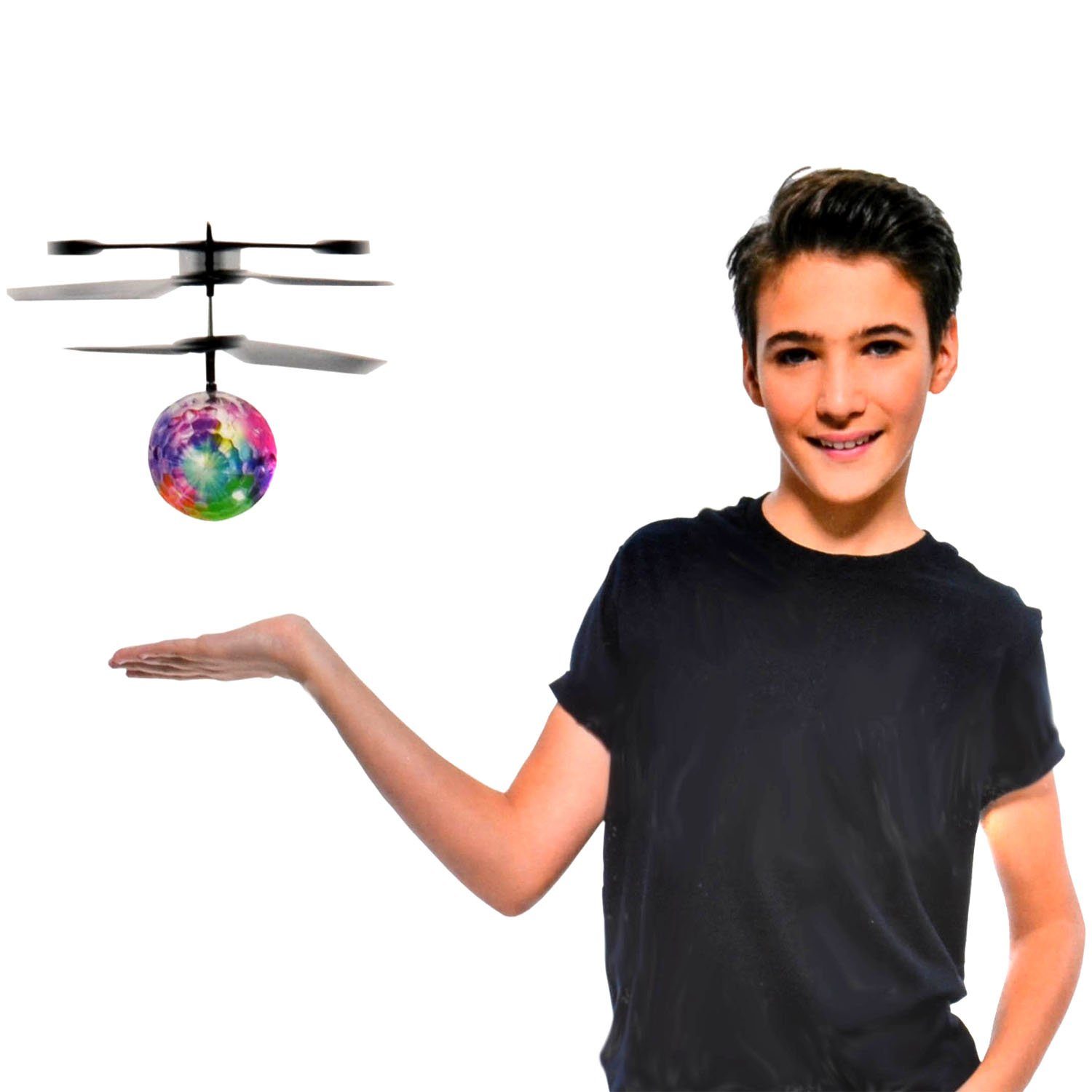 EAXUS Spielzeug-Hubschrauber Infrarot LED Fliegender Hubschrauber günstig online kaufen