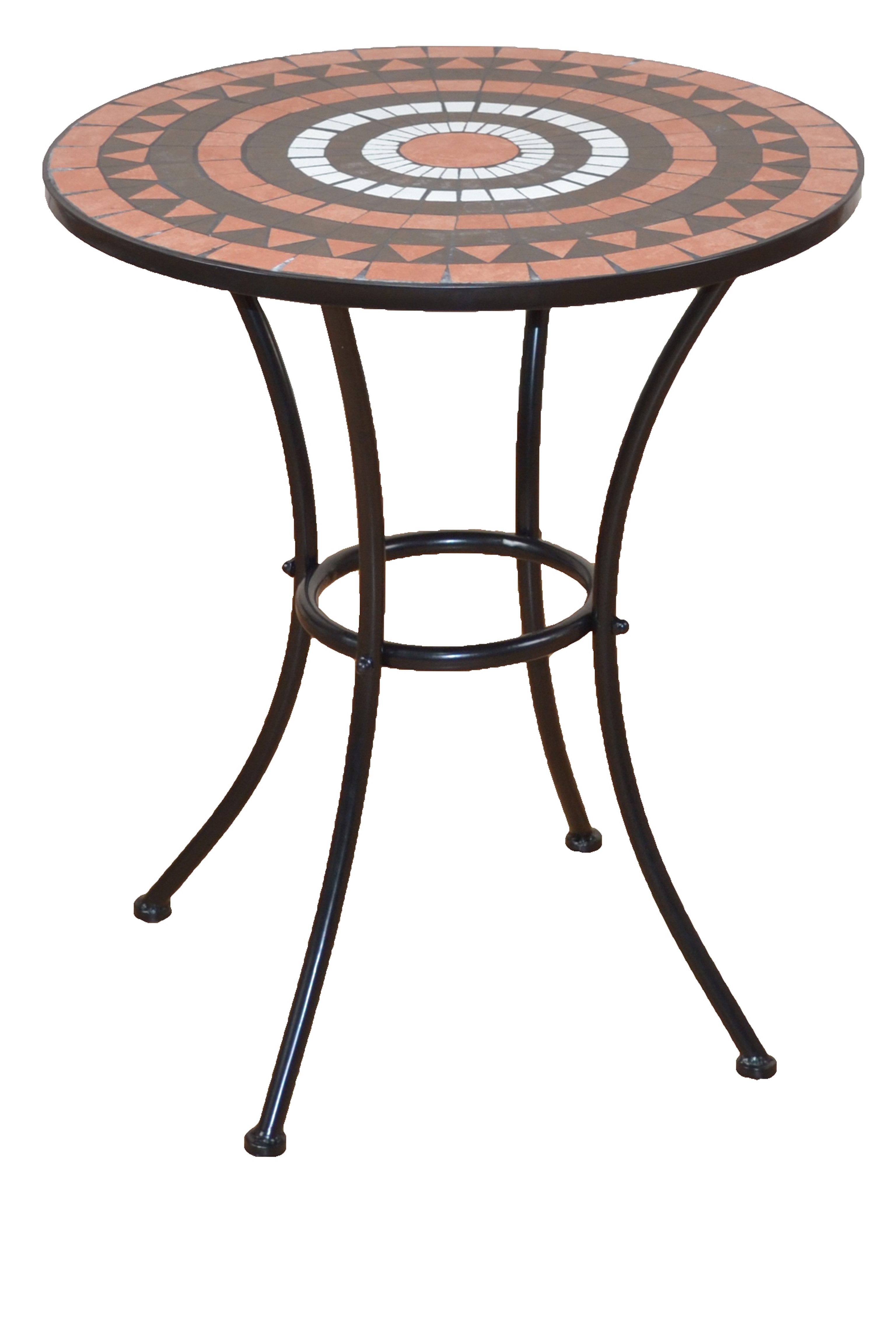 moebel-direkt-online Gartentisch Mosaiktisch Durchmesser 60 cm