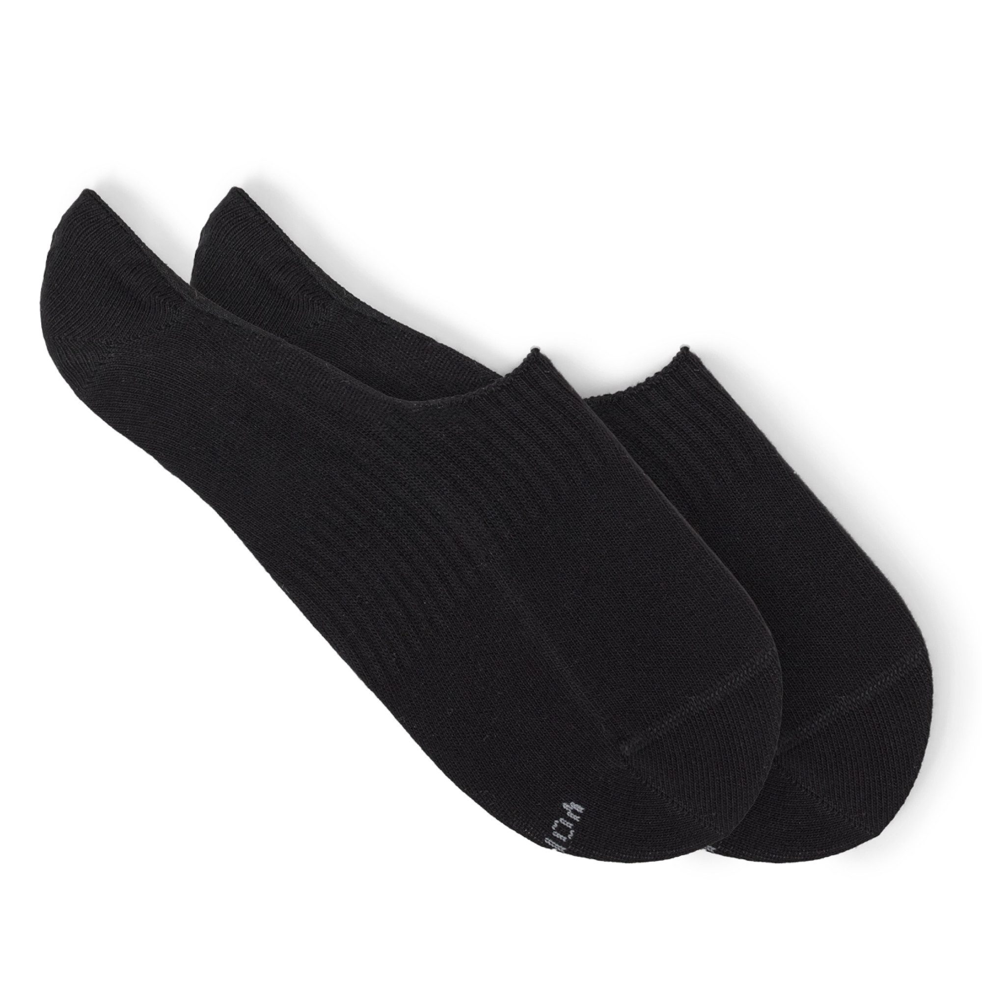 von Jungfeld Füßlinge Essentials Bio-Baumwolle 35-46 Unisex rutschfest (2-Paar, 2 Paar) rutschfest