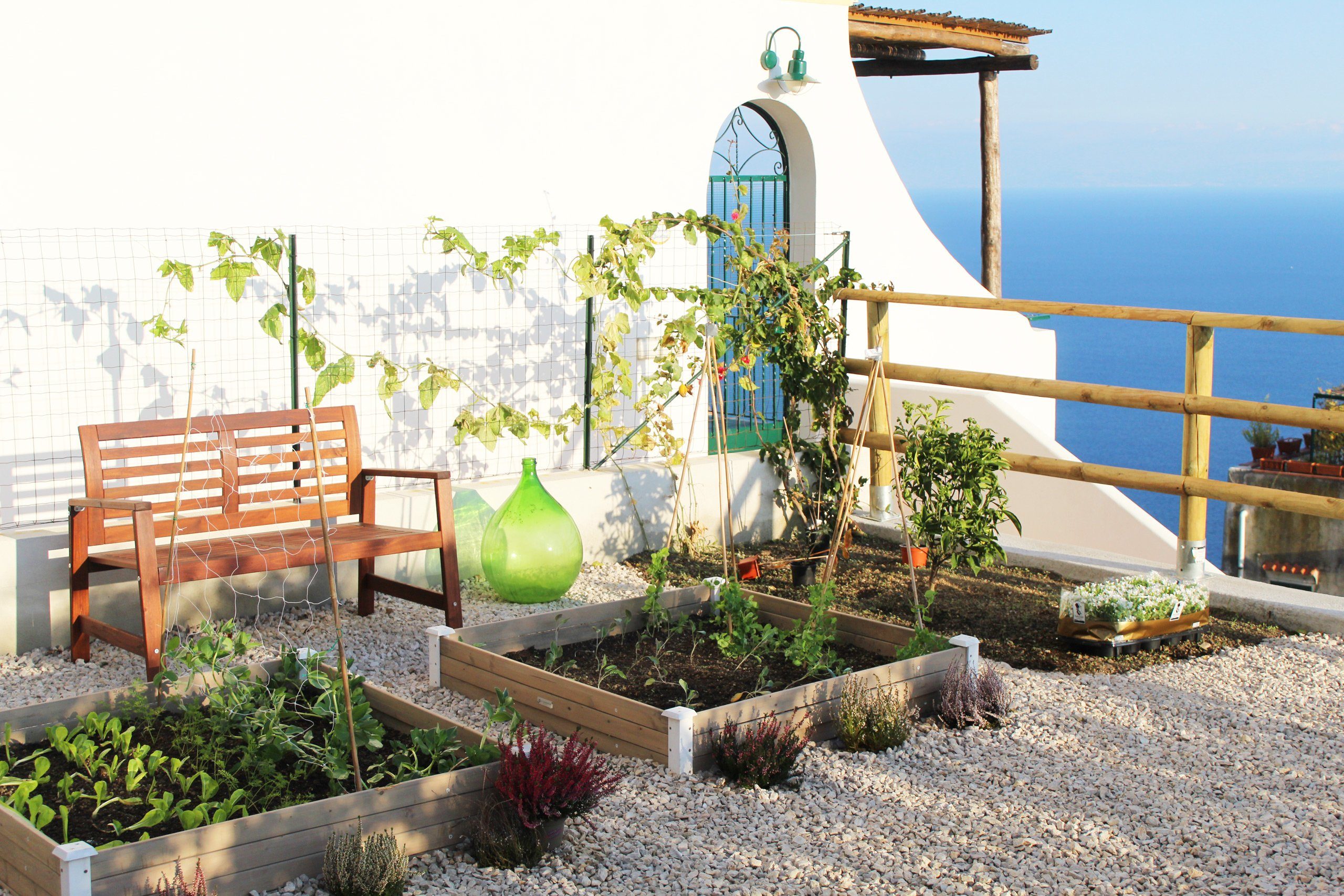 WONDERMAKE Hochbeet Umrandung aus Holz für Garten Terrasse groß, Pflanzbeet günstig online kaufen