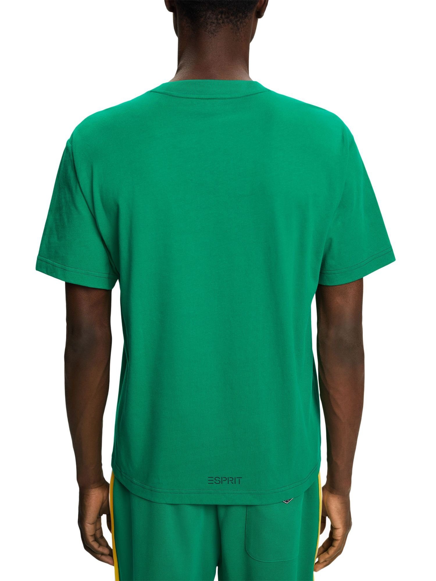 Baumwoll-T-Shirt GREEN mit T-Shirt Esprit (1-tlg) Delfinprint