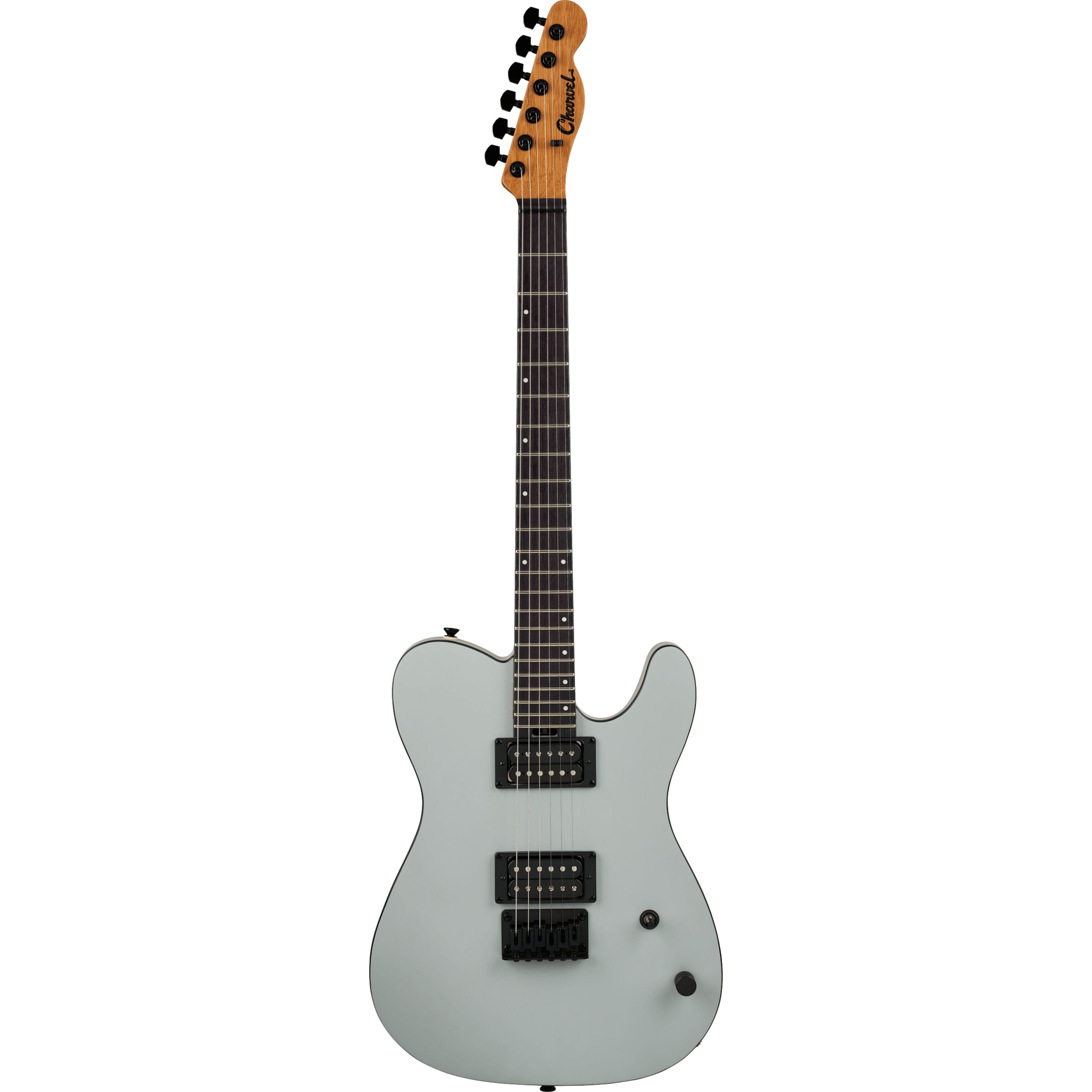 Charvel E-Gitarre, E-Gitarren, ST-Modelle, Standard San Dimas Style-2 HH HT Satin Grey - E-Gitarre