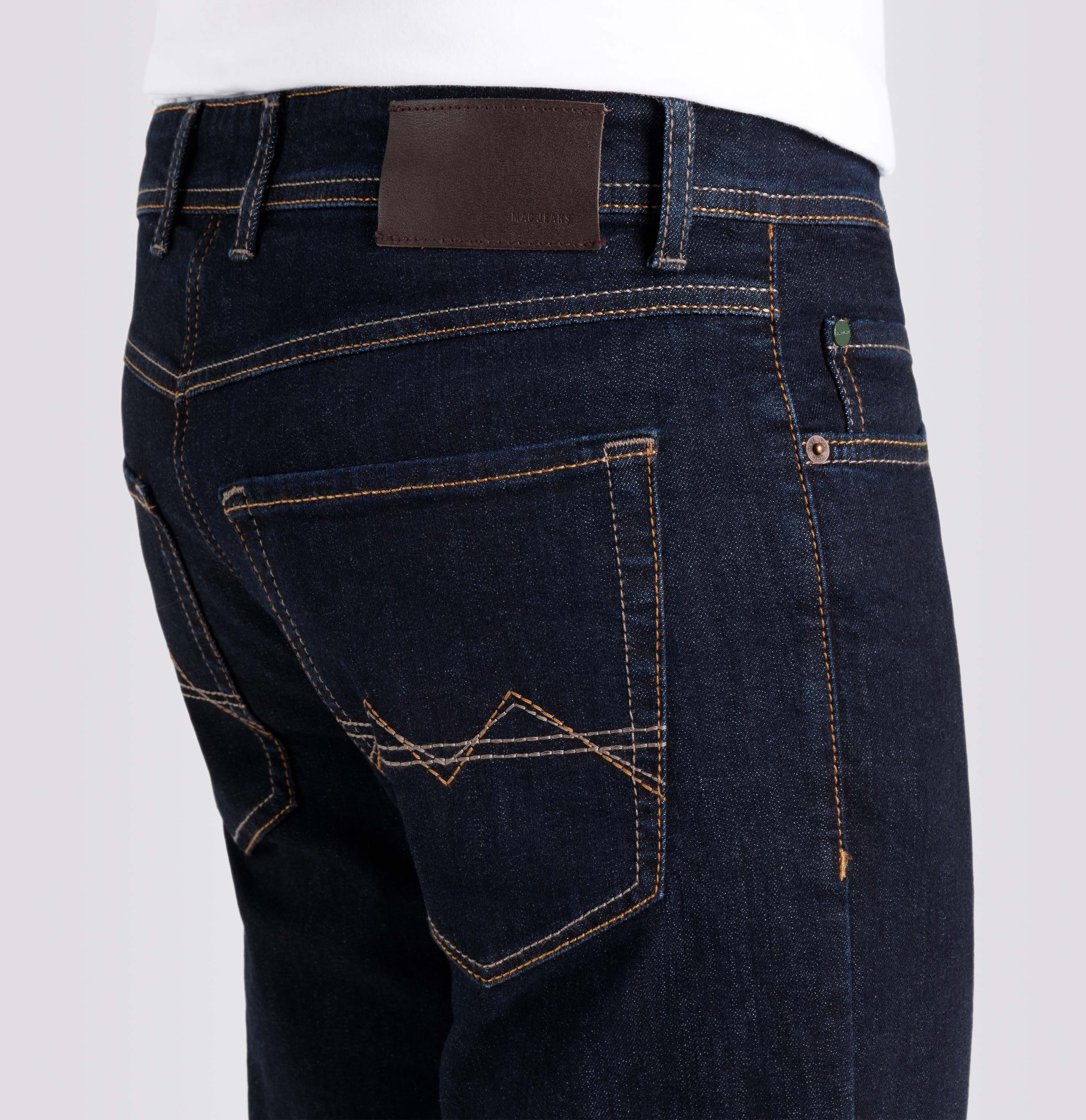 MAC Straight-Jeans Arne in gepflegter Optik, mit Stretch