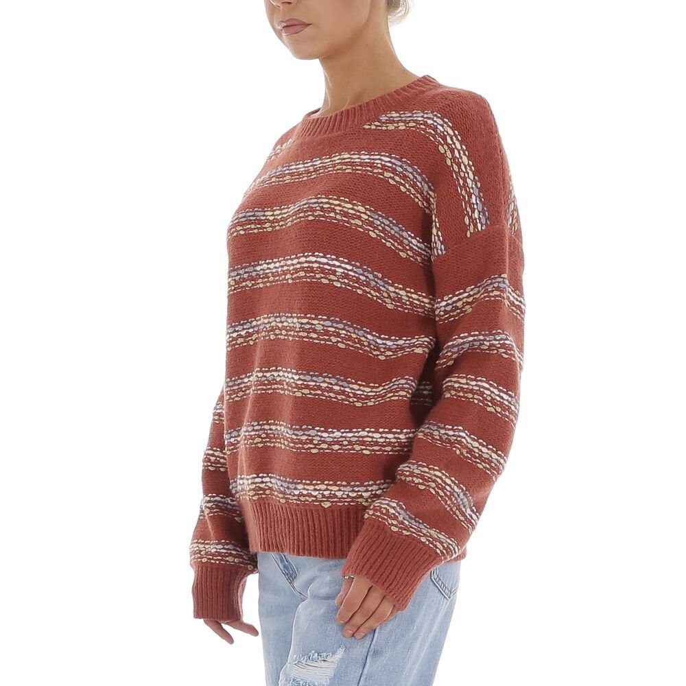 Ital-Design Strickpullover Damen Freizeit (81575124) Glitzer günstig online kaufen