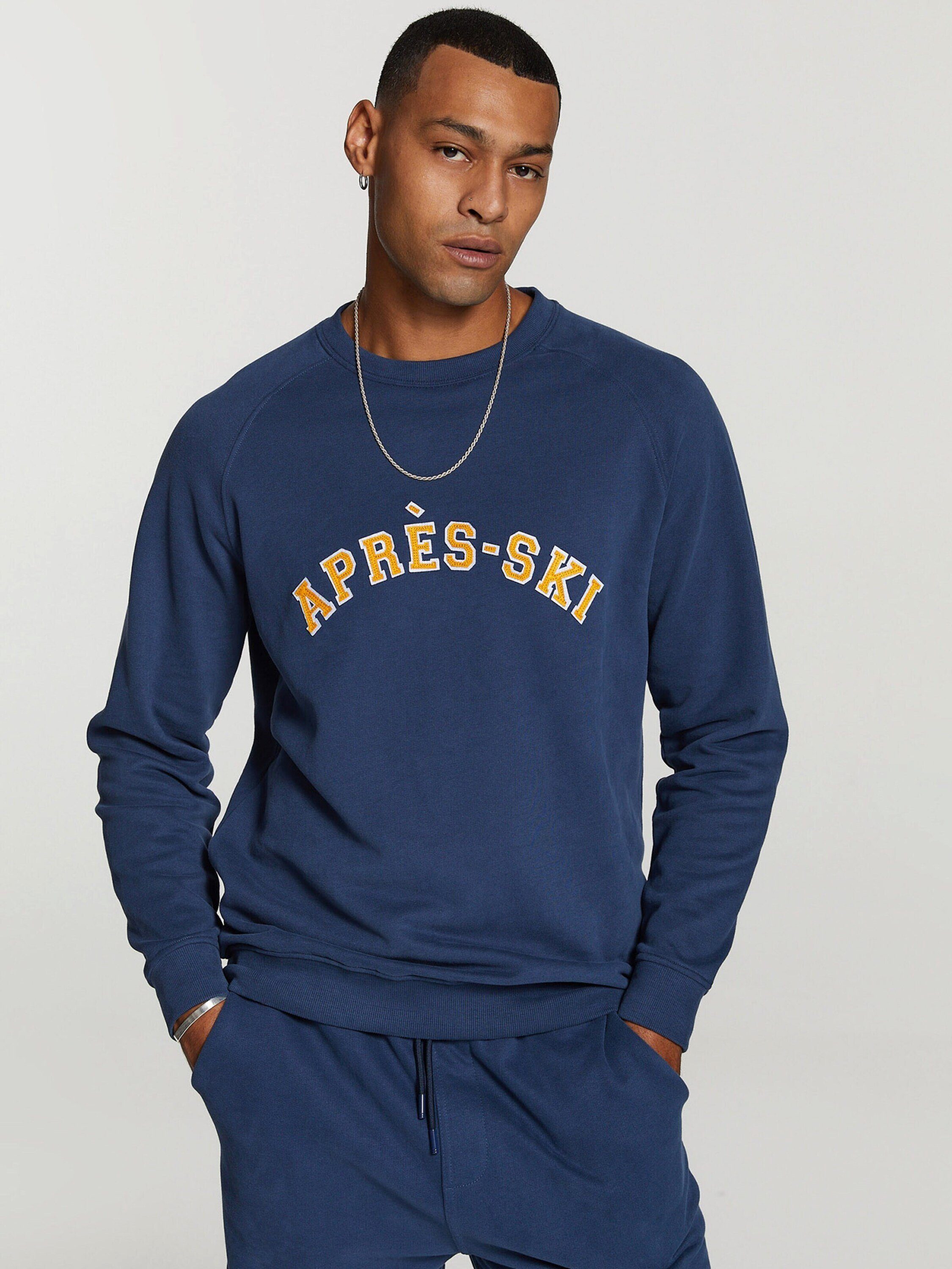 Shiwi Sweatshirt Aapres Ski (1-tlg) Patches