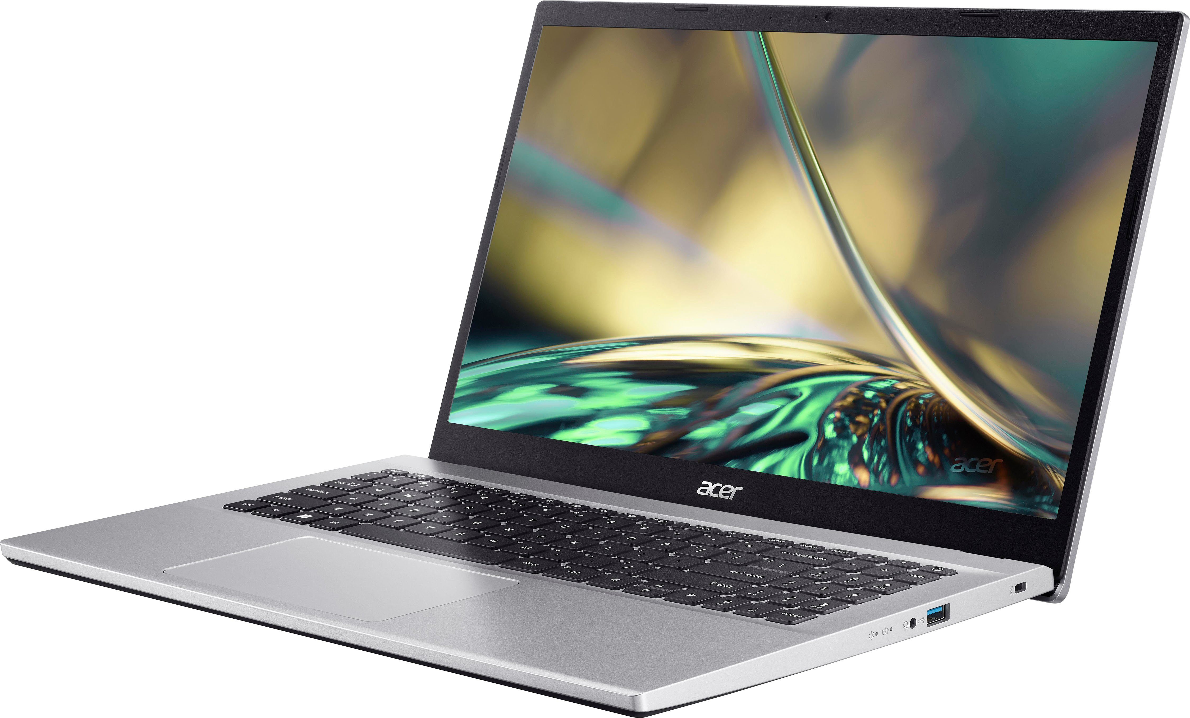 Acer Aspire 3 Zoll, Notebook Xe 1235U, Core (39,62 cm/15,6 SSD) A315-59-58D1 Graphics, Intel i5 512 Iris GB