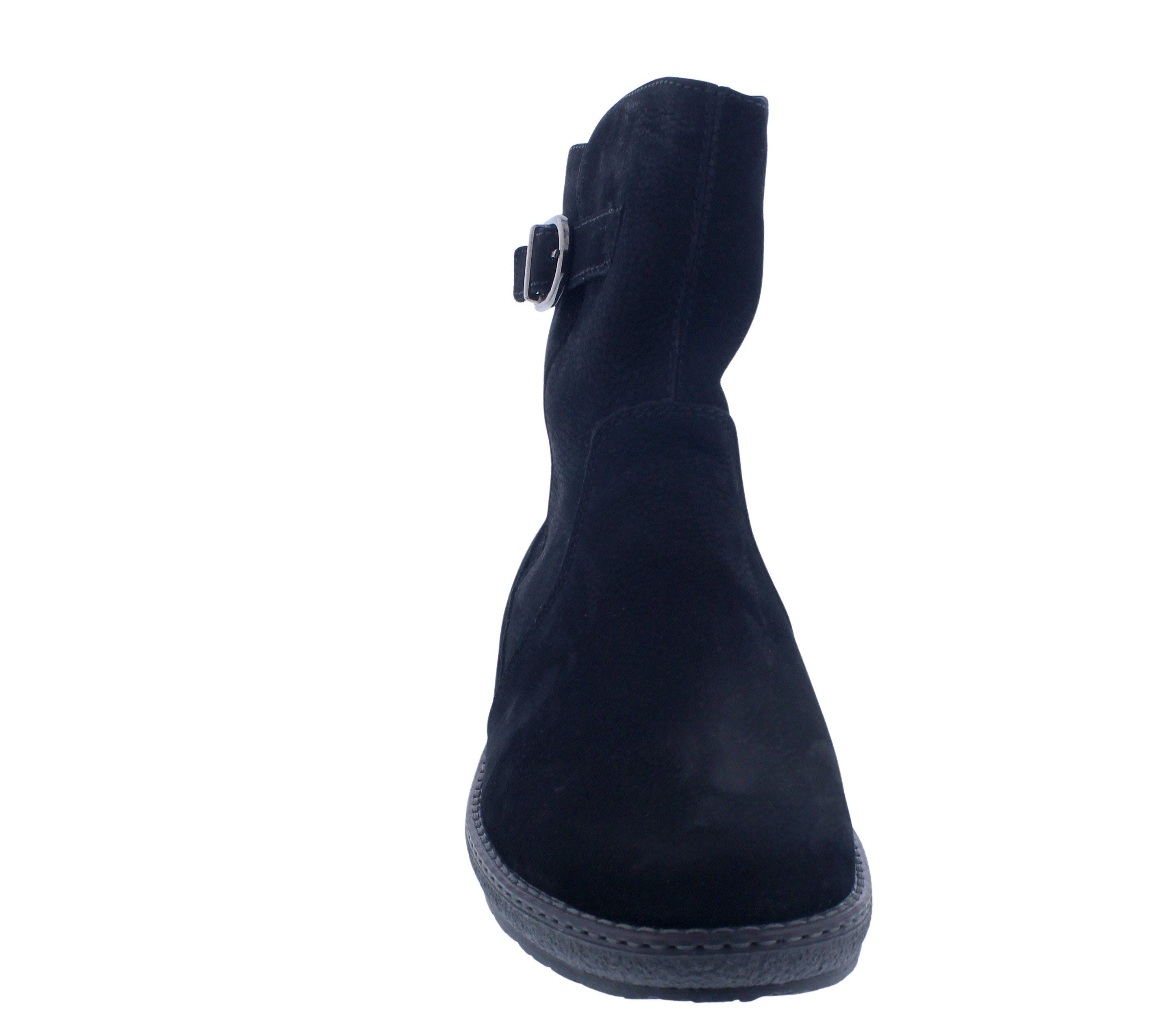 Waldläufer Waldläufer Hoja Bootie 533913-165-001, Futter echt Lammfell, Bear (Nub Reißverschlussstiefel